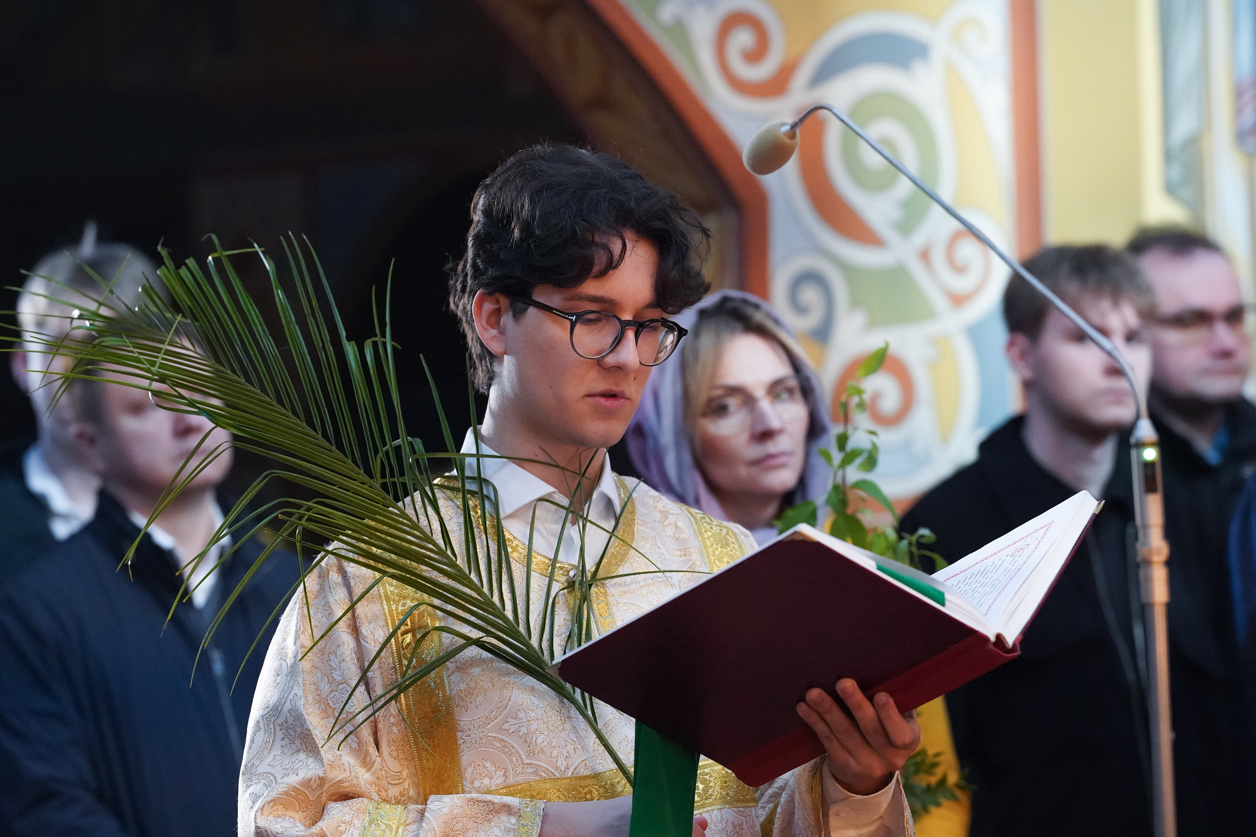 The Palm Sunday in Zwierki Convent  