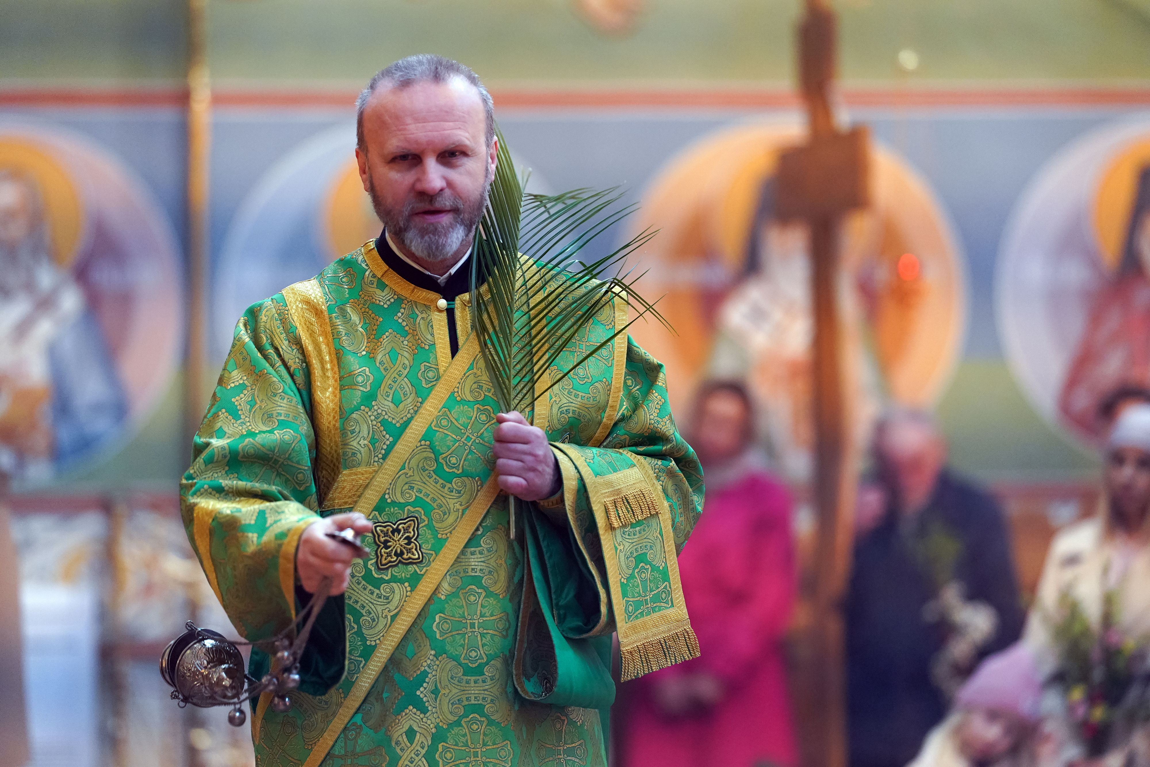 The Palm Sunday in Zwierki Convent  