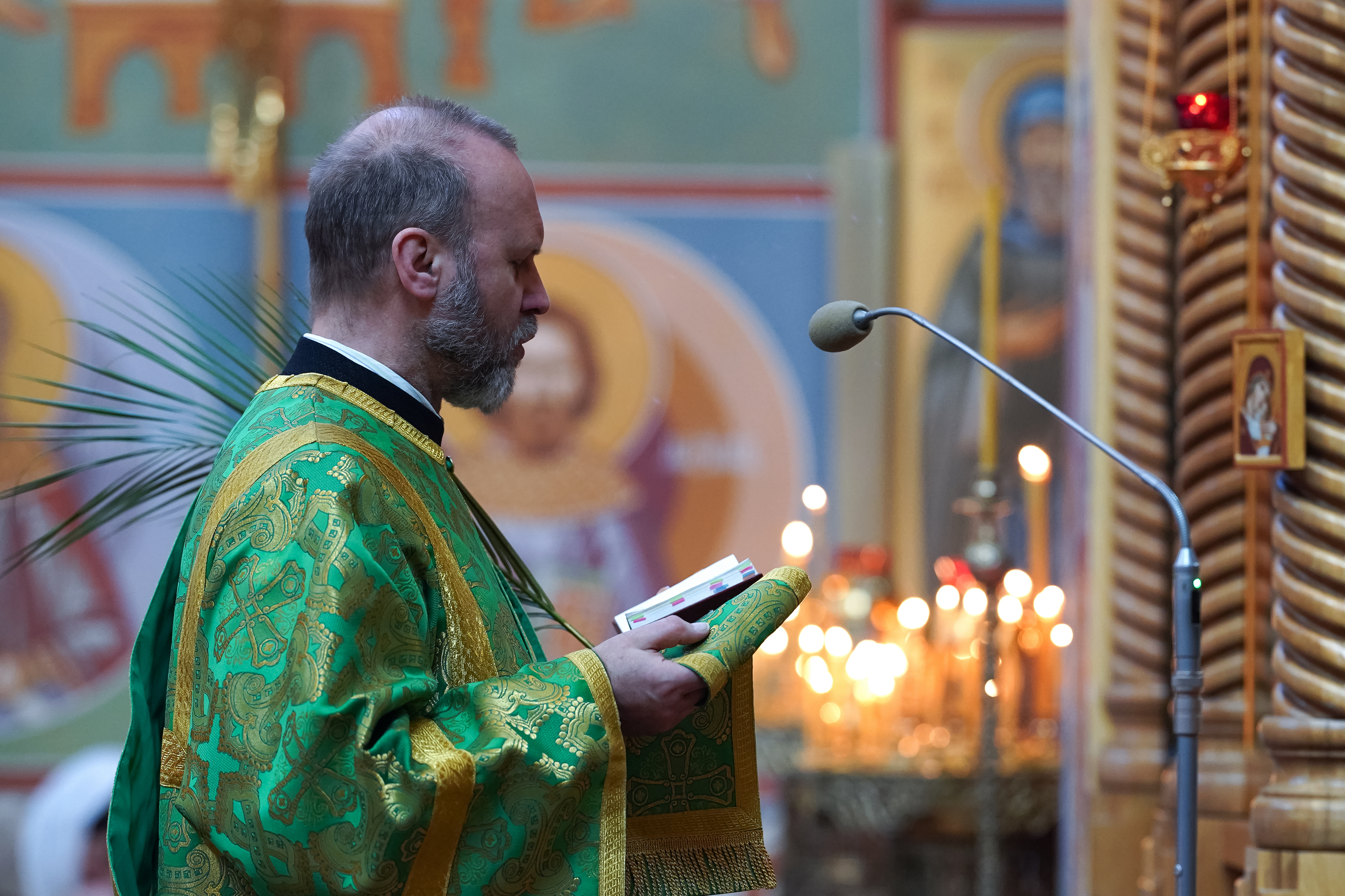 The Palm Sunday in Zwierki Convent  