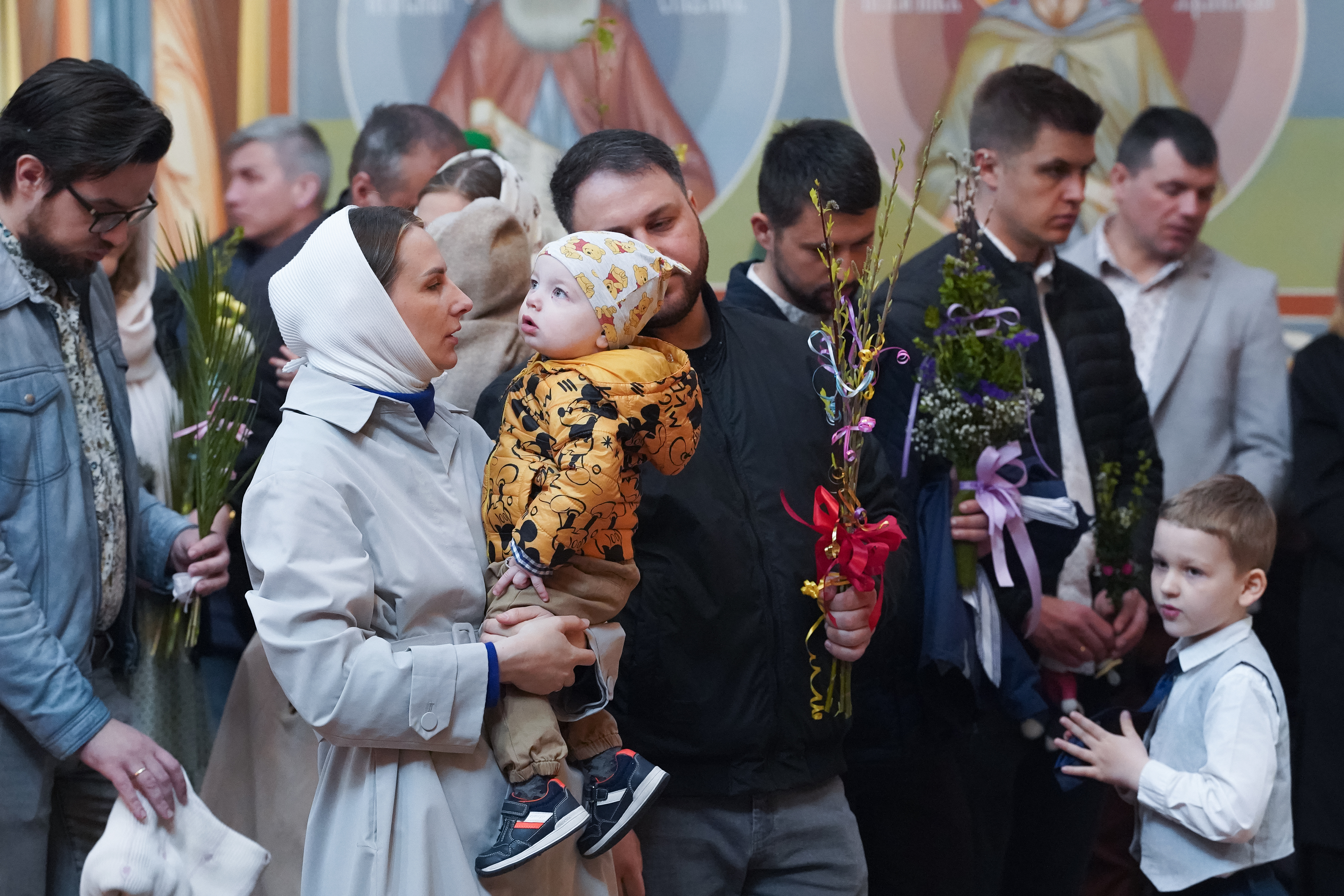 The Palm Sunday in Zwierki Convent  