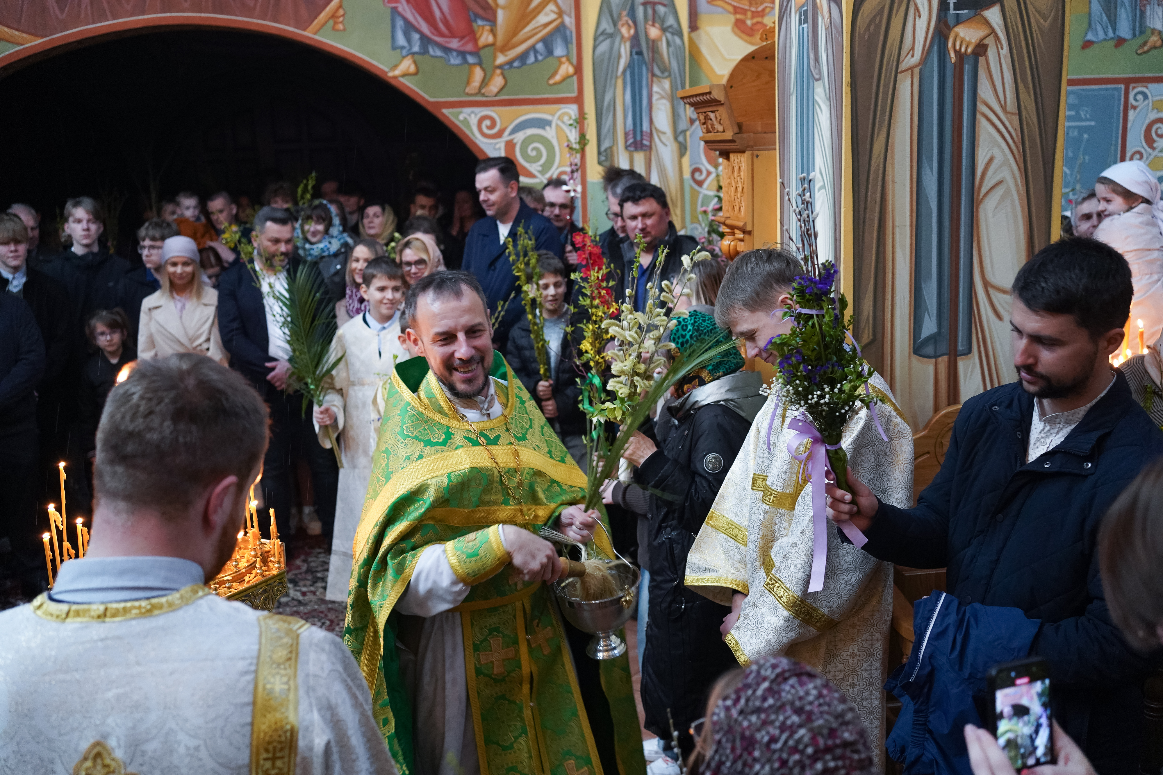 The Palm Sunday in Zwierki Convent