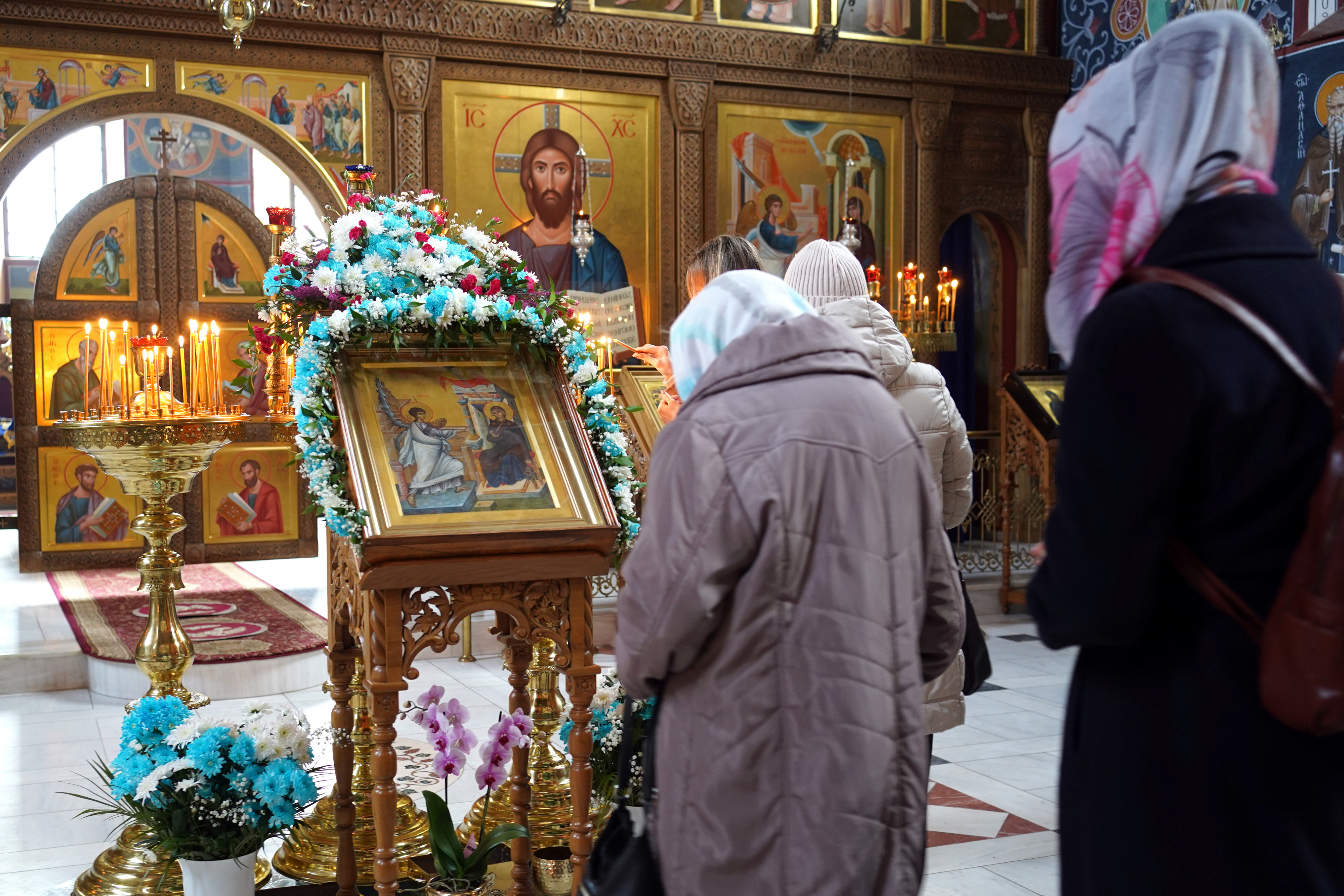 The Annunciation feast in Supraśl Monastery