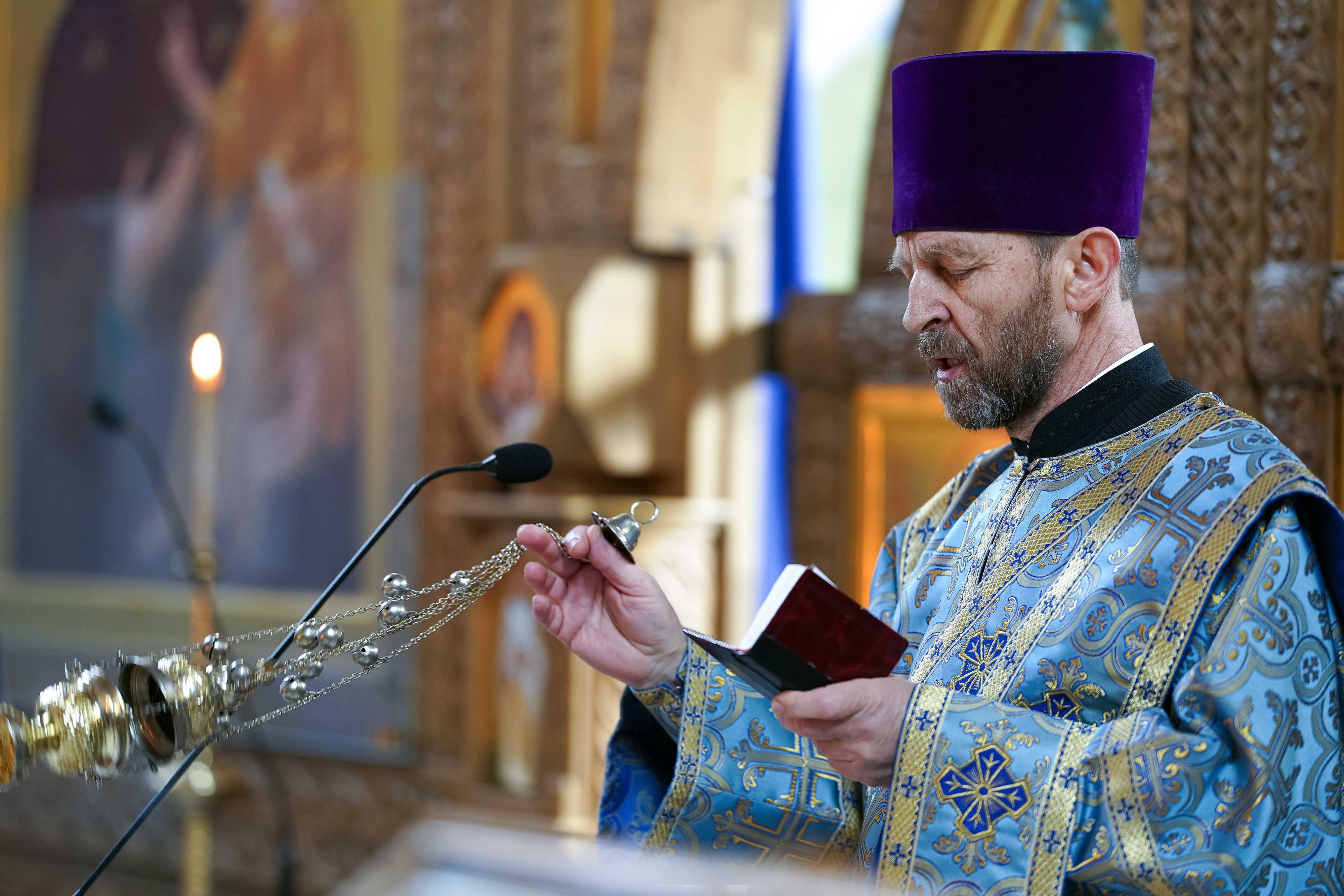 The Annunciation feast in Supraśl Monastery