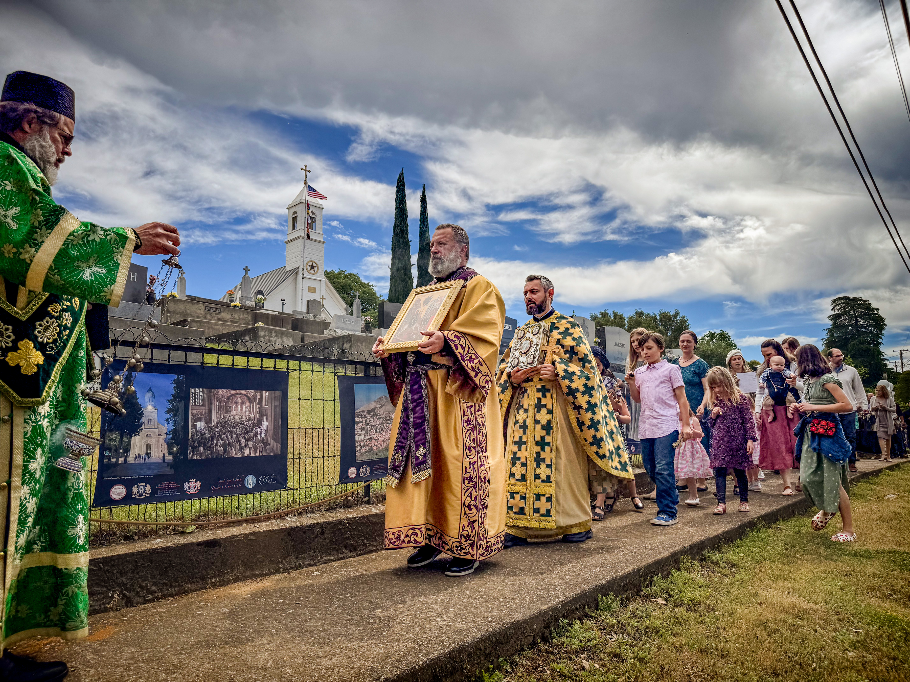 Palm Sunday–Цвети–Cveti–St. Sava, Jackson, California, USA