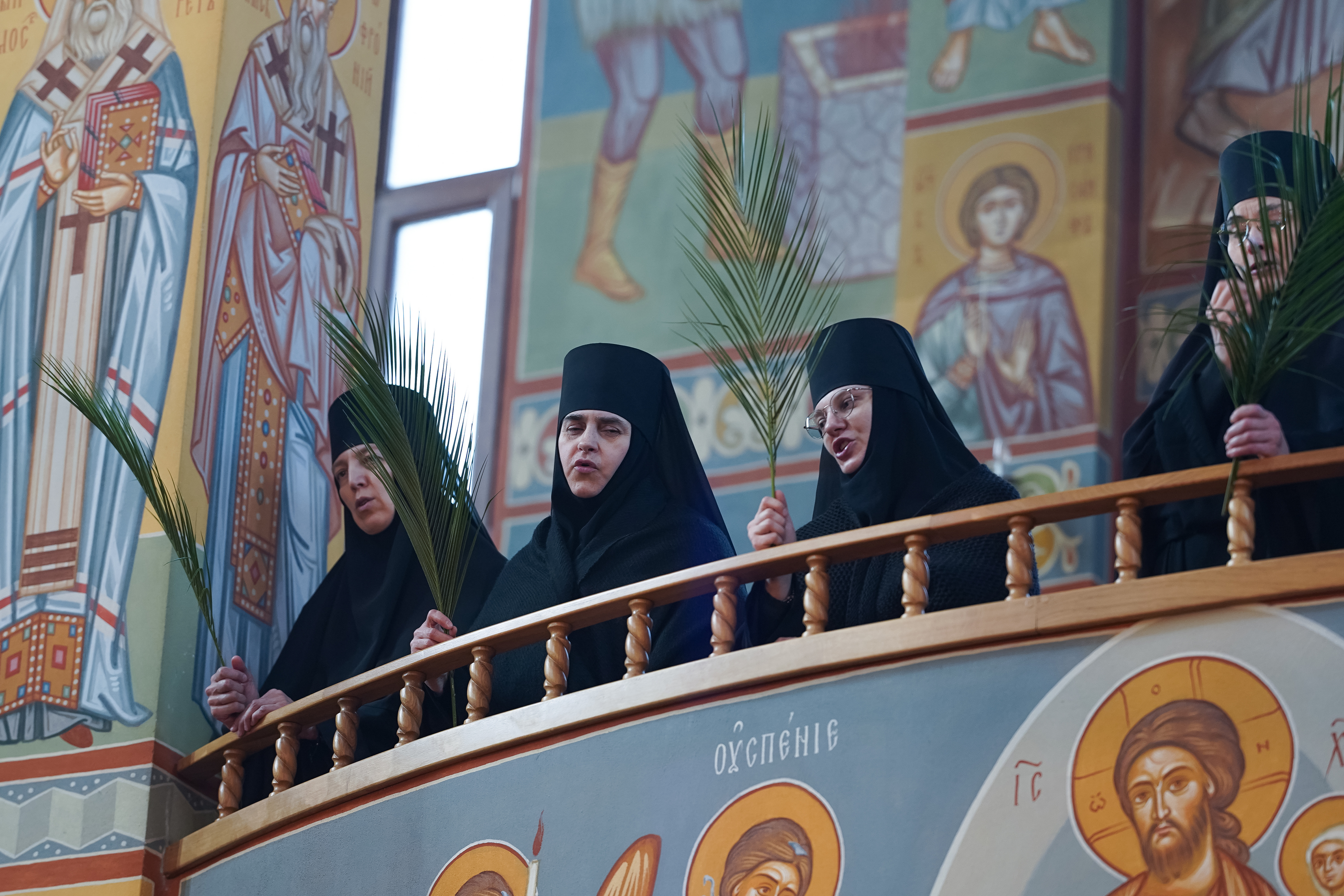 The Palm Sunday in Zwierki Convent