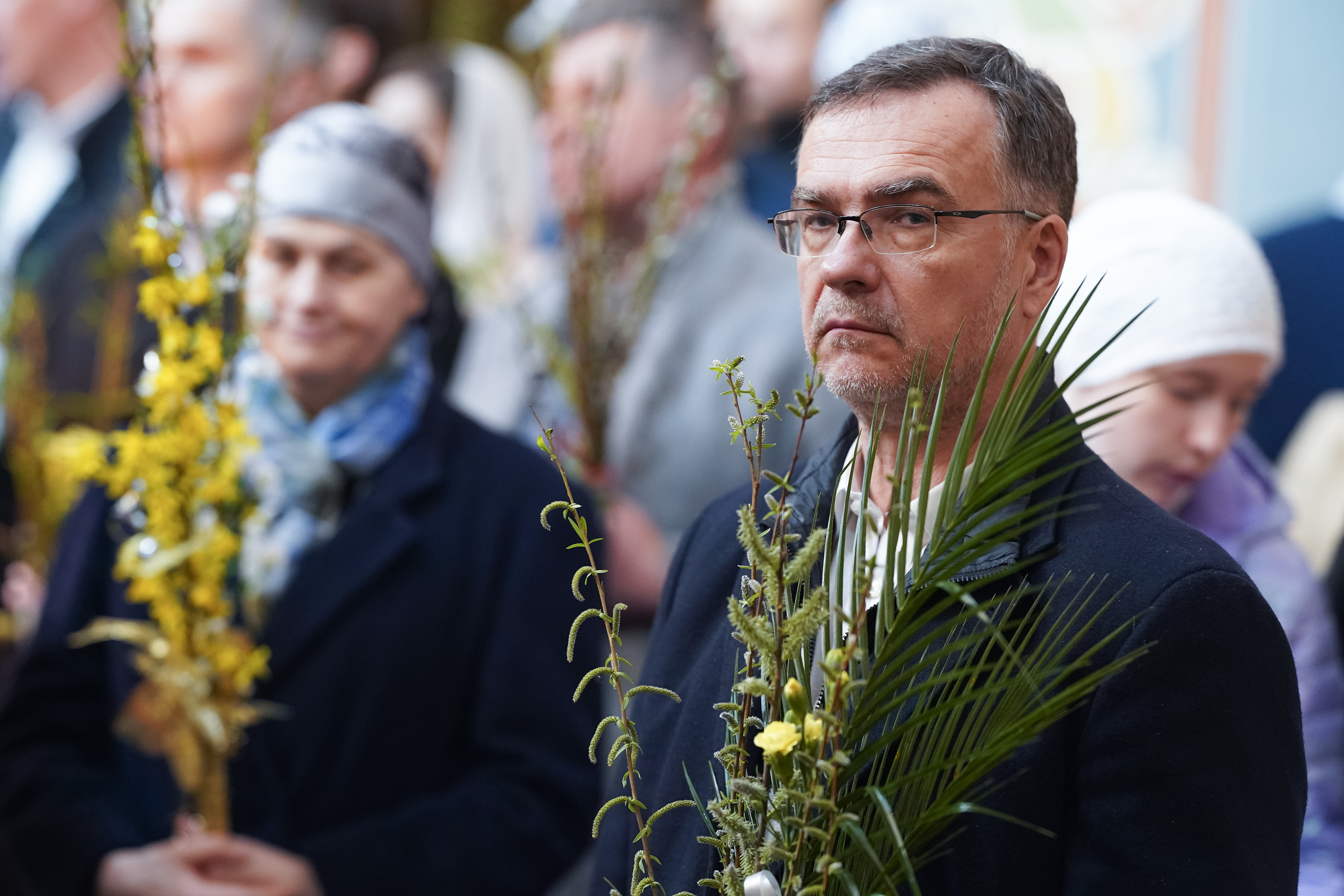 The Palm Sunday in Zwierki Convent