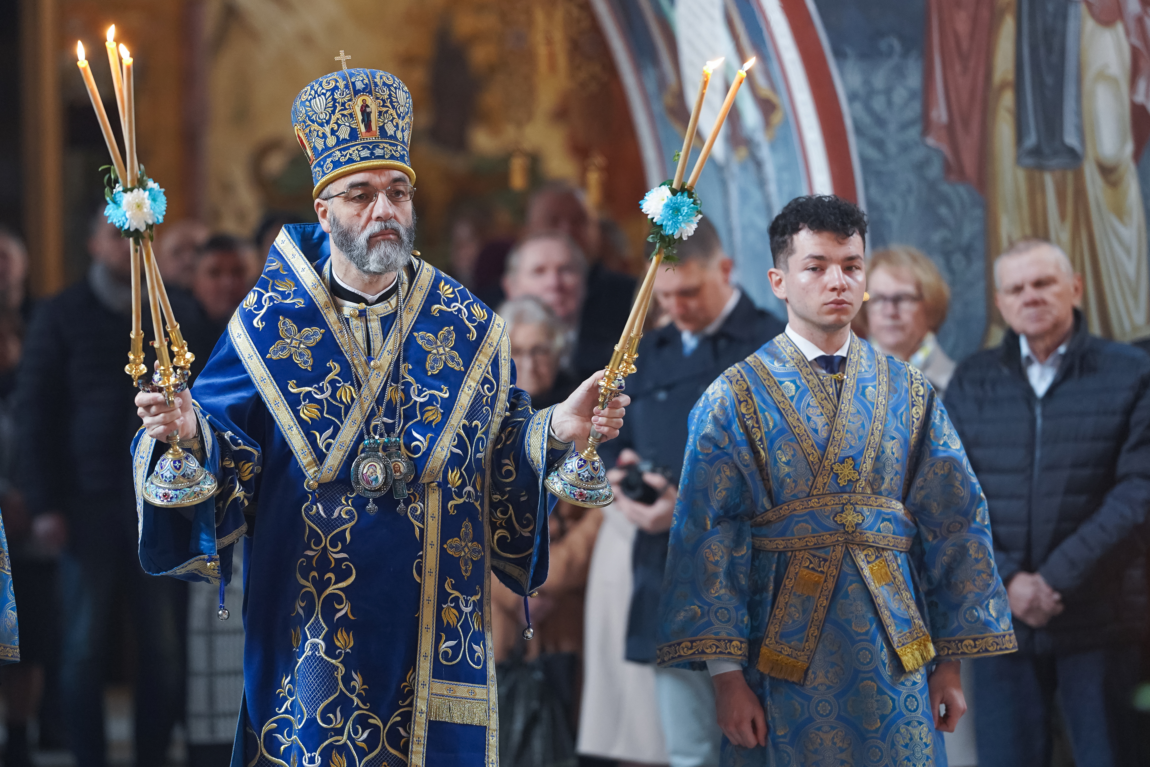 The Annunciation feast in Supraśl Monastery