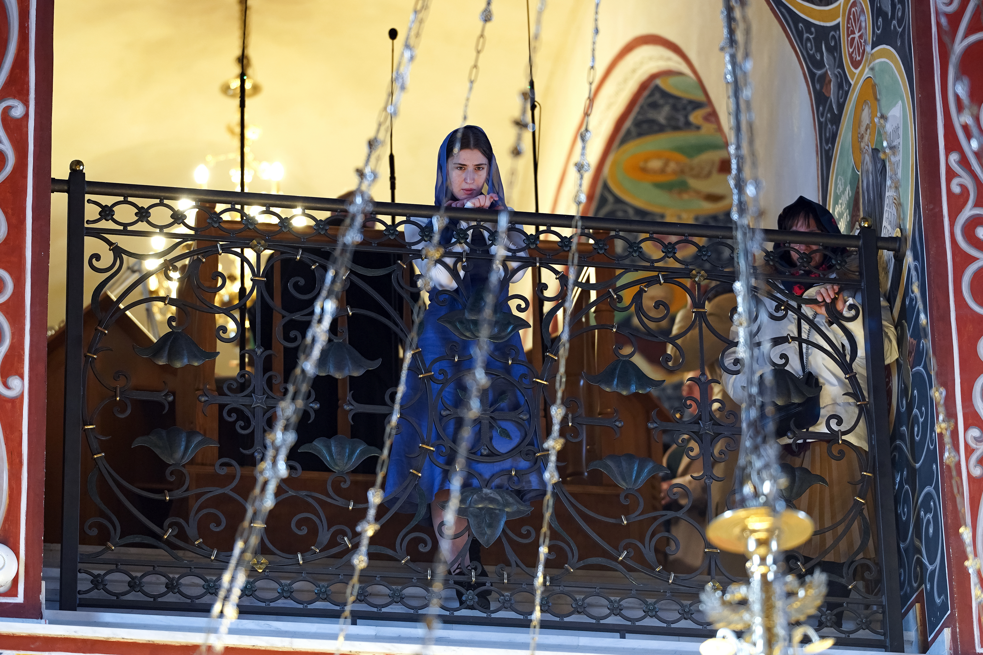 The Annunciation feast in Supraśl Monastery