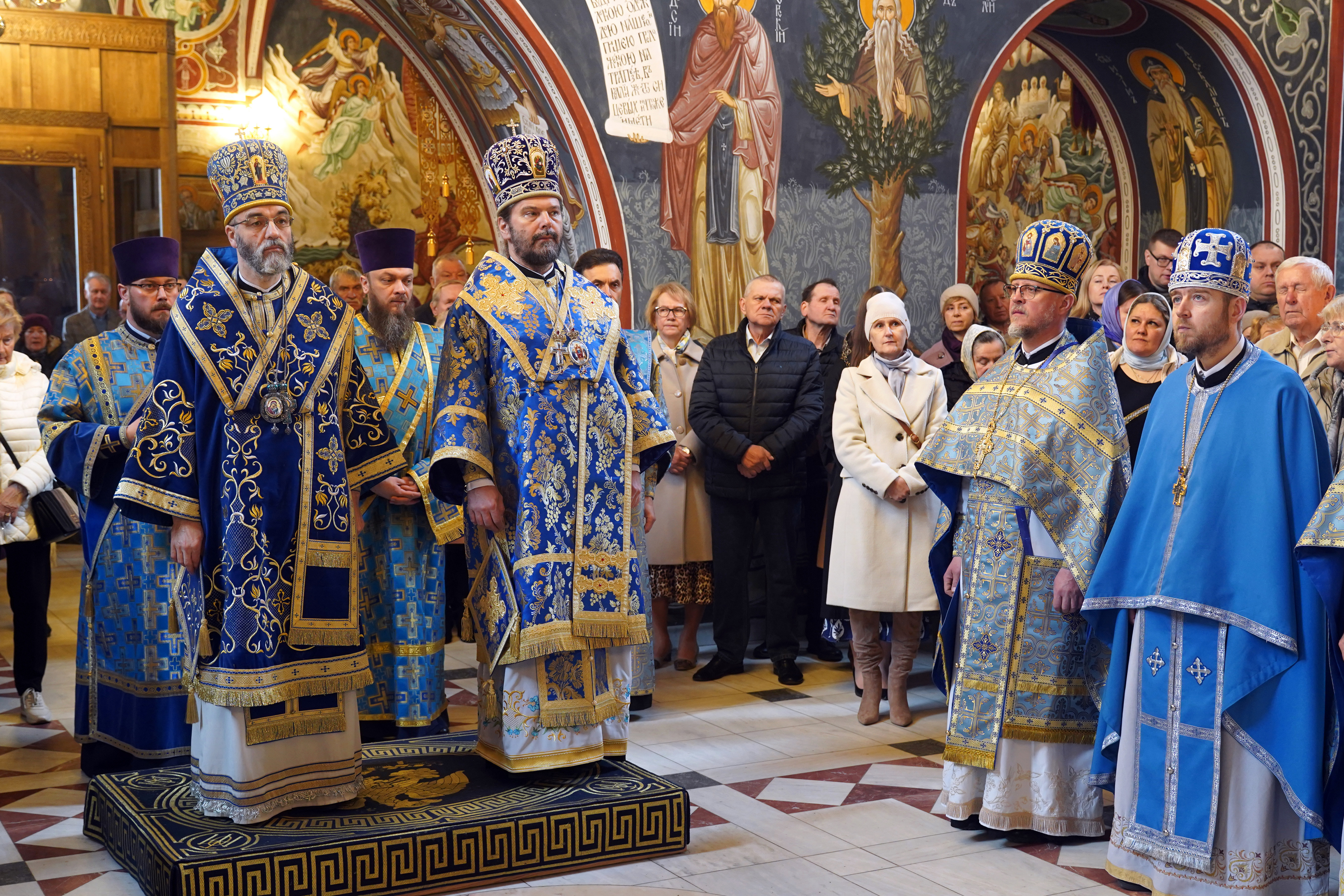 The Annunciation feast in Supraśl Monastery