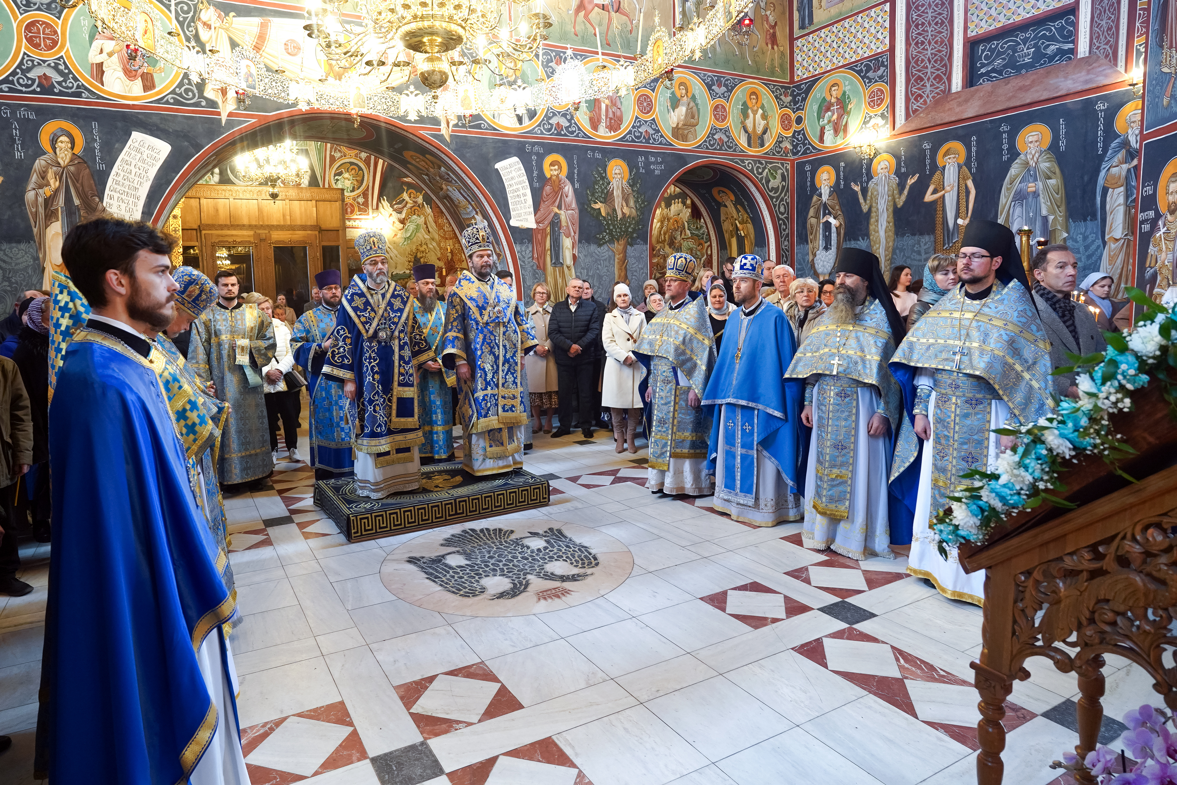 The Annunciation feast in Supraśl Monastery