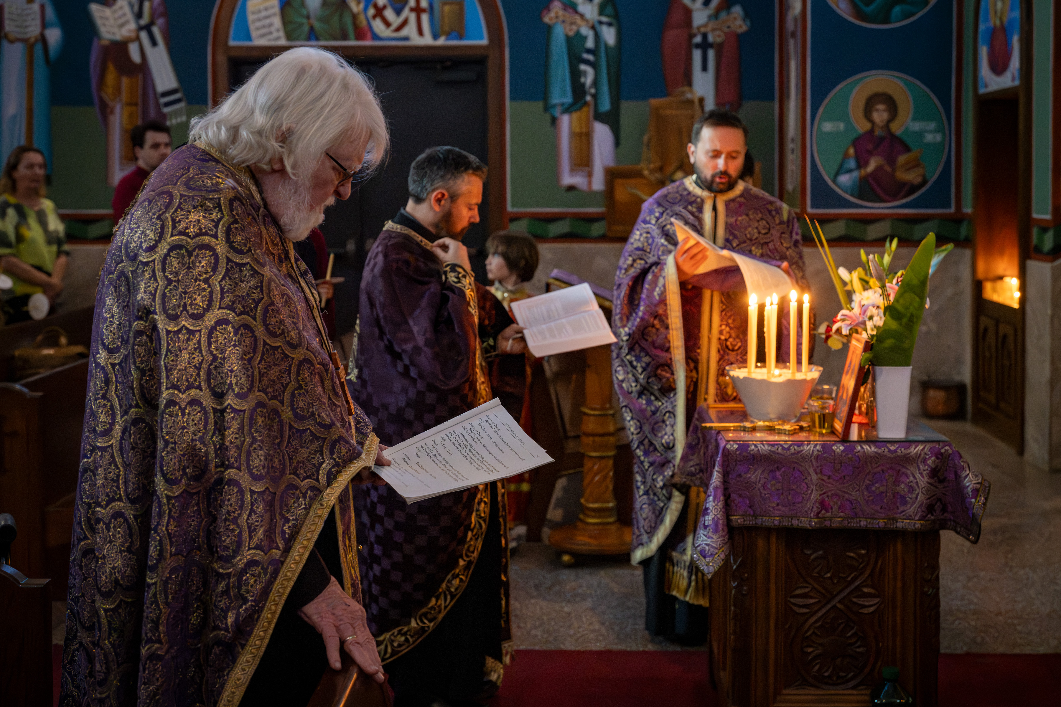 Sacrament of Holy Unction, California, USA