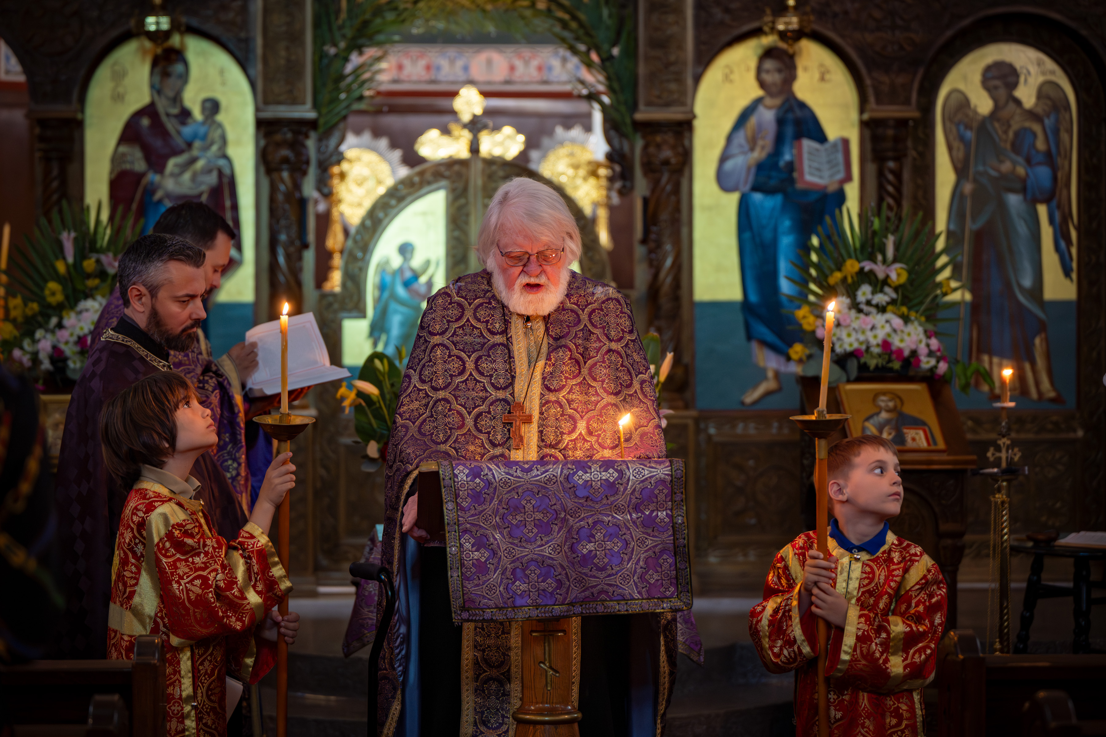 Sacrament of Holy Unction, California, USA