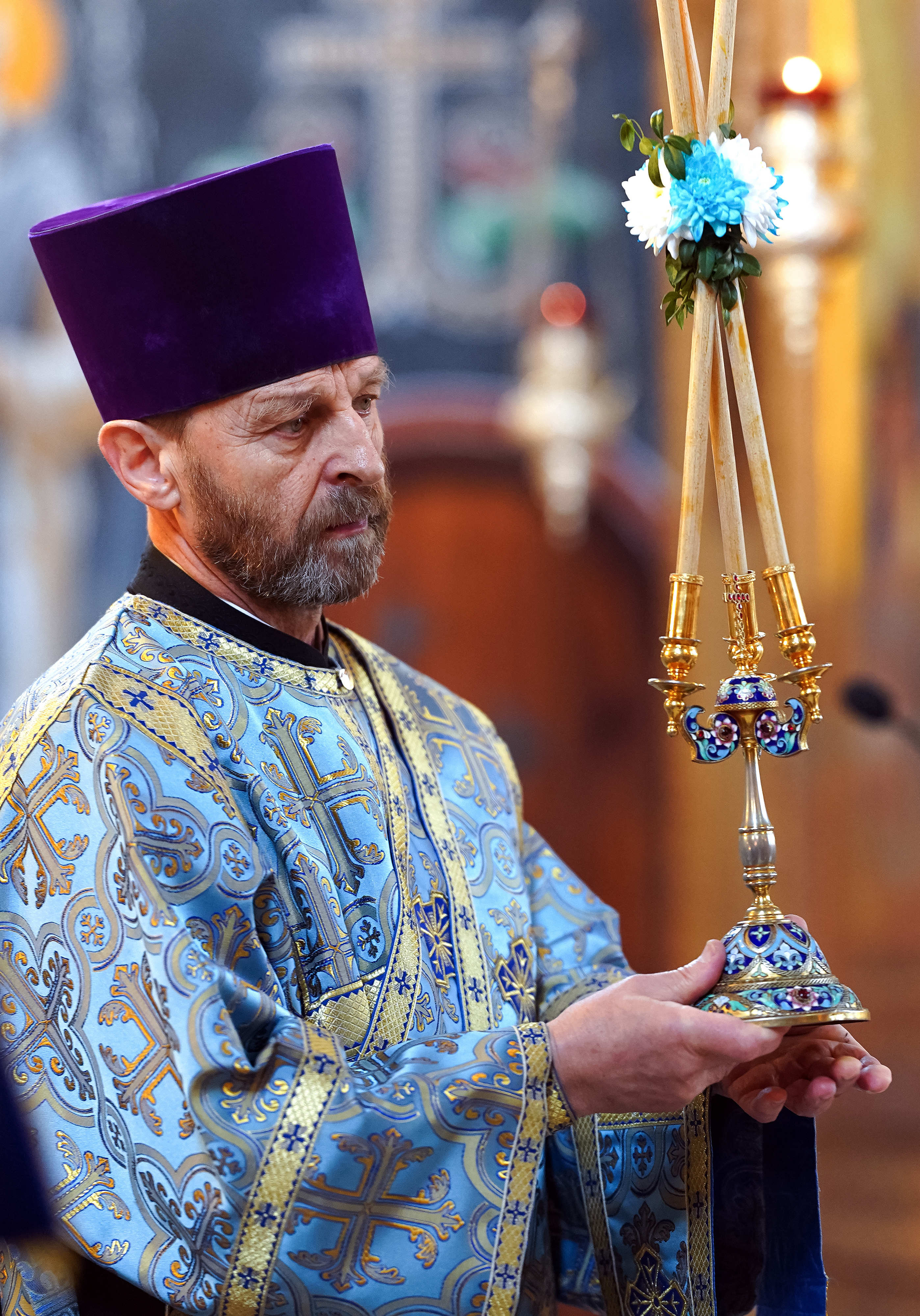 The Annunciation feast in Supraśl Monastery 