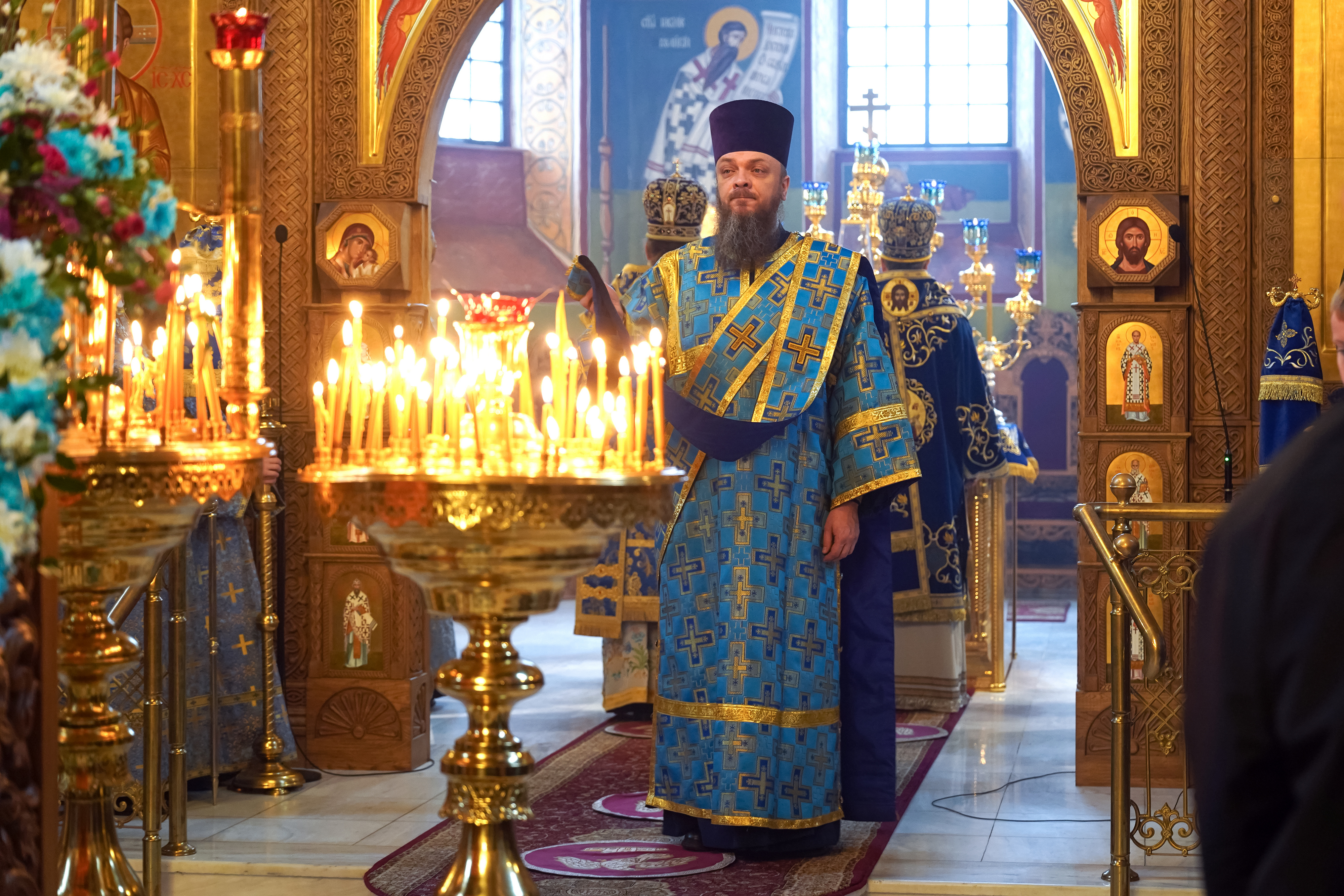 The Annunciation feast in Supraśl Monastery 