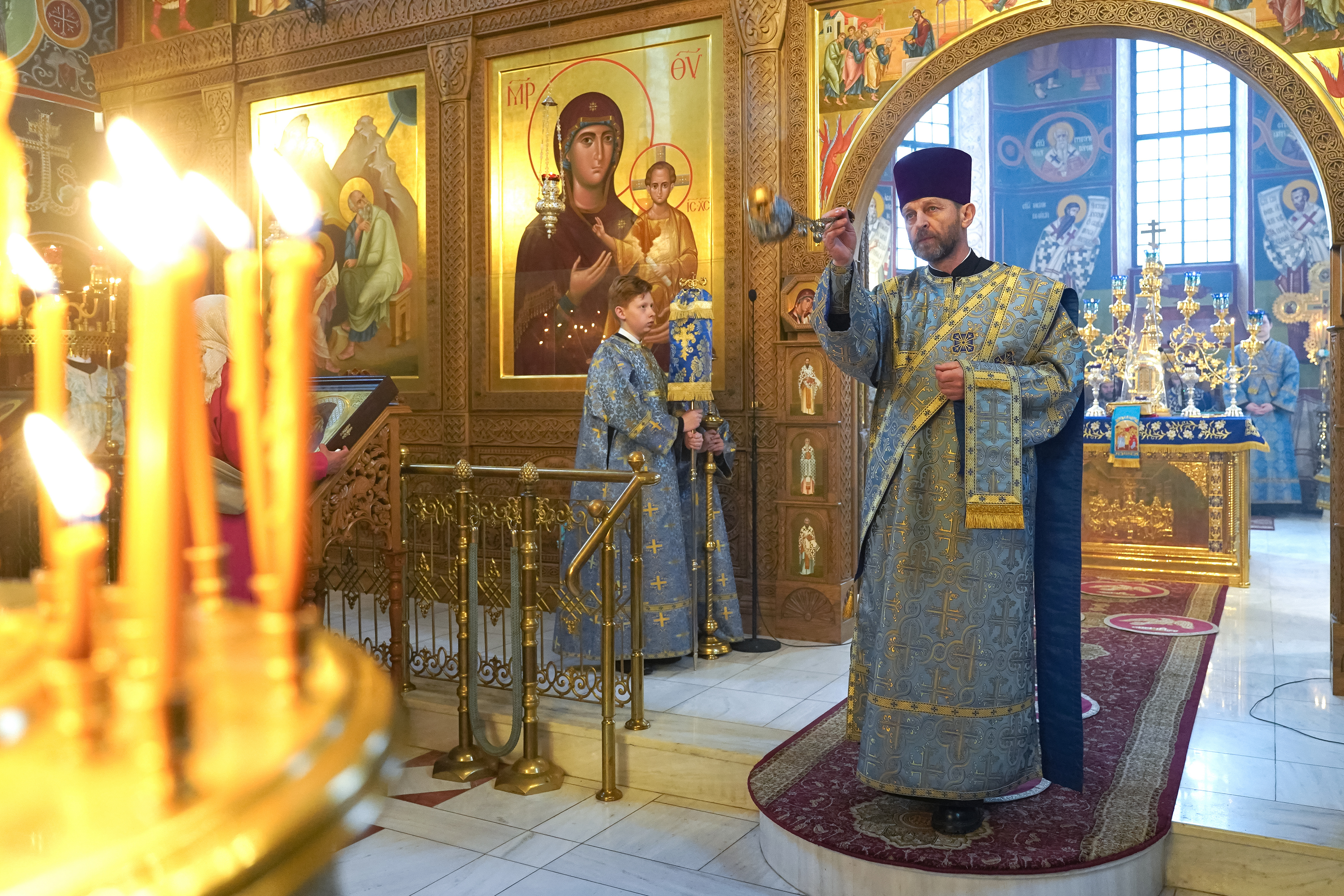 The Annunciation feast in Supraśl Monastery