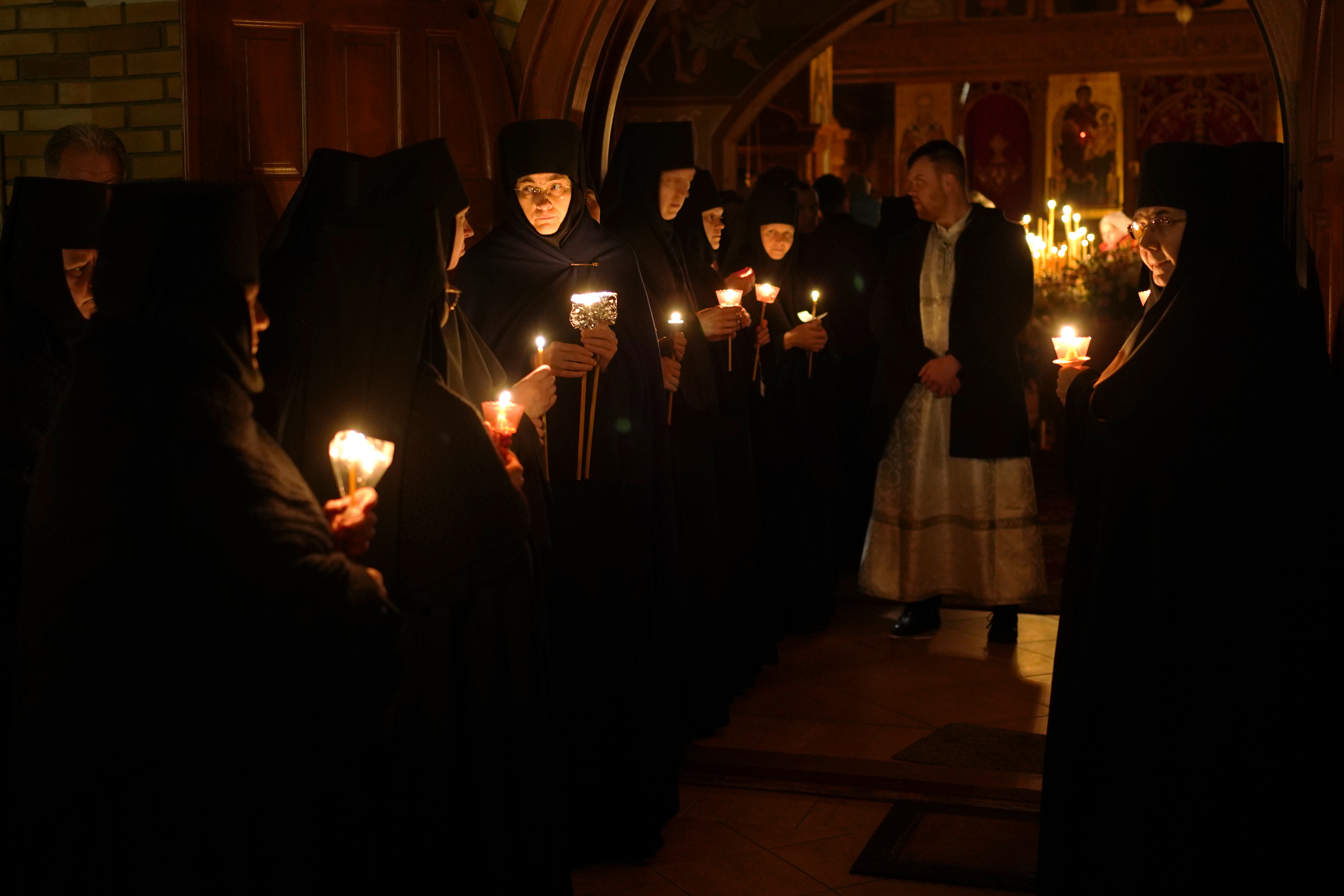 Easter night in Zwierki Convent, 2026