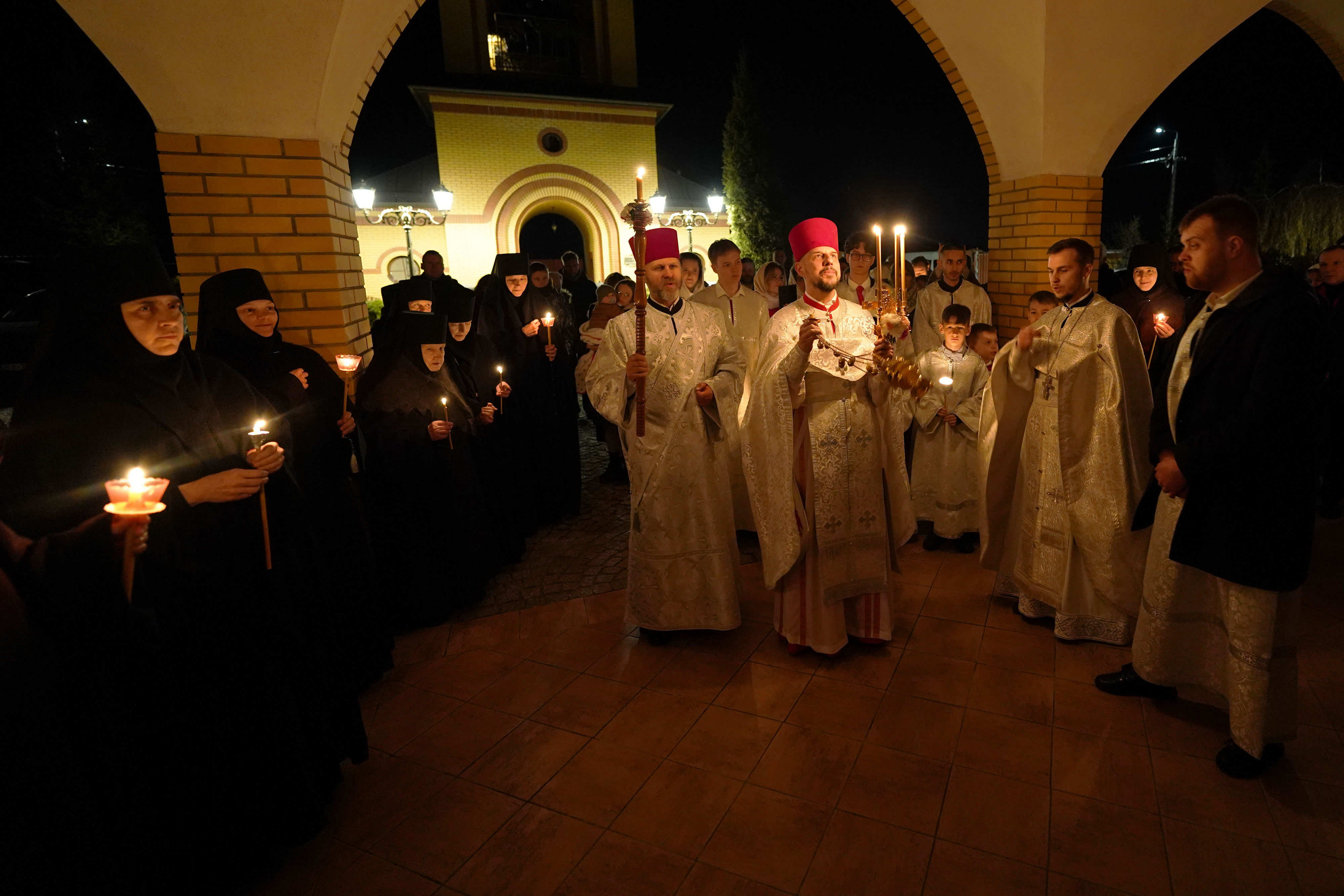 Easter night in Zwierki Convent, 2026