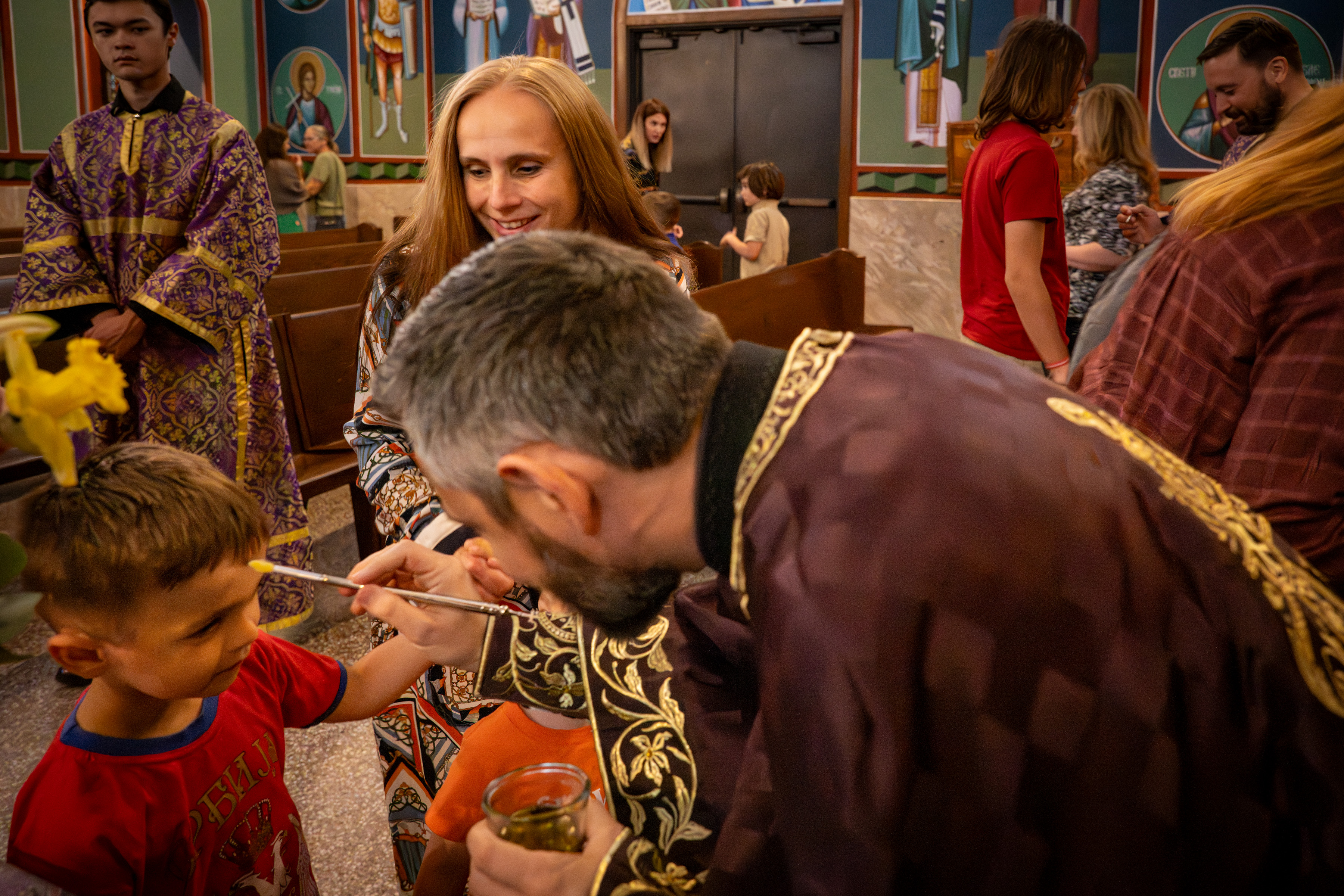 Sacrament of Holy Unction, California, USA