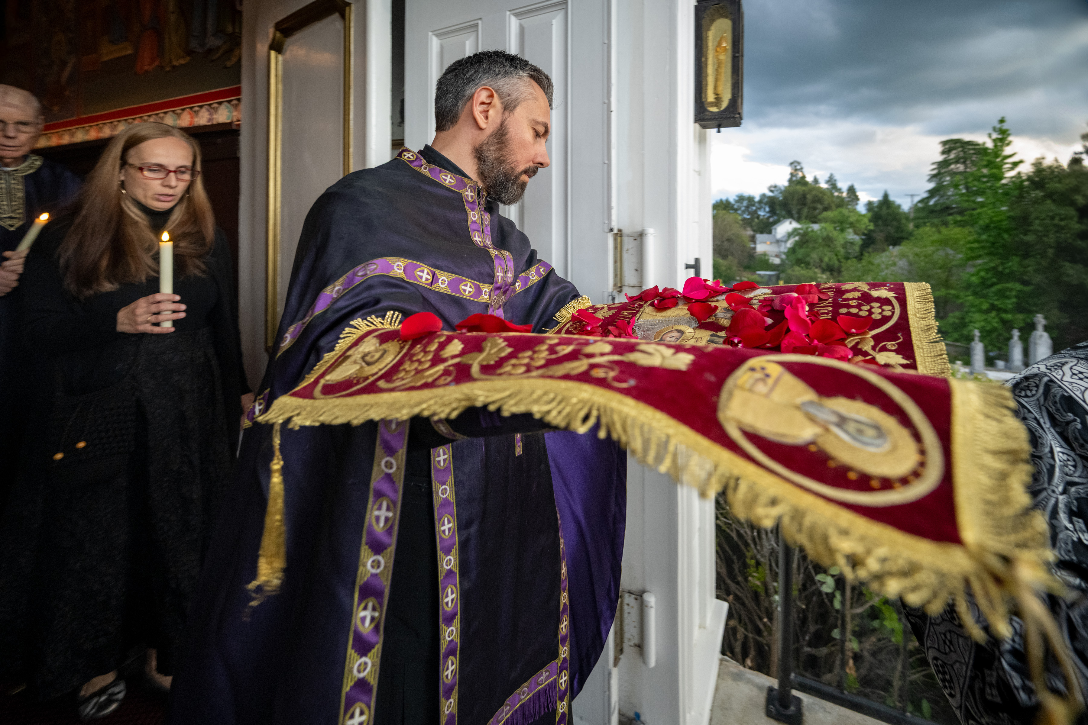 Epitaphios Litiyá, Holy Friday, California, USA