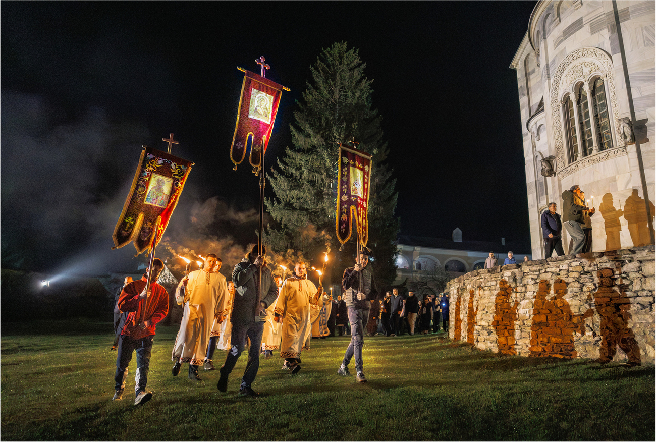 Манастир Студеница - Христос Воскресе