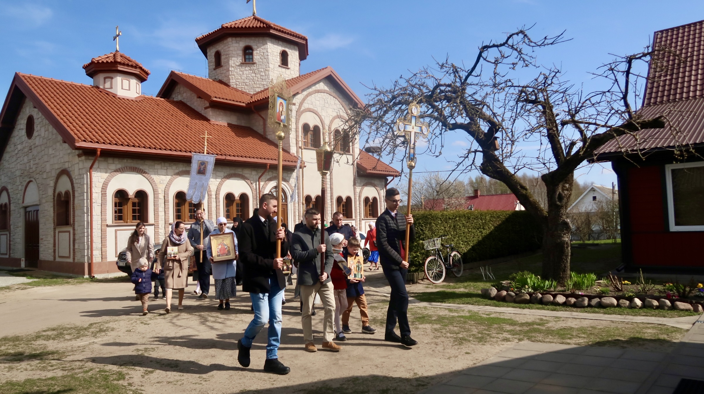 Wtorek Paschy w Monasterze św.Katarzyny w Zaleszanach
