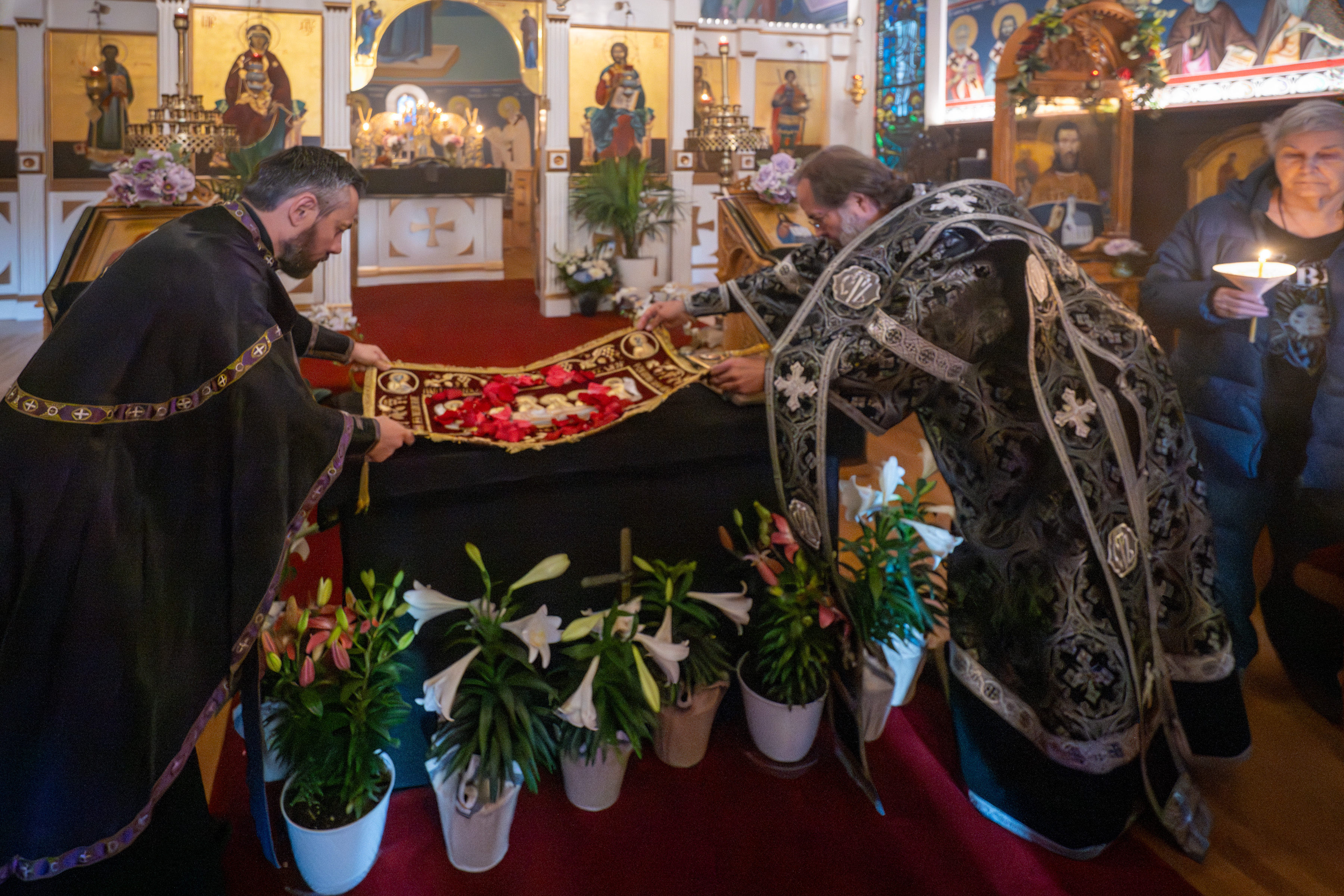 Epitaphios Litiyá, Holy Friday, California, USA