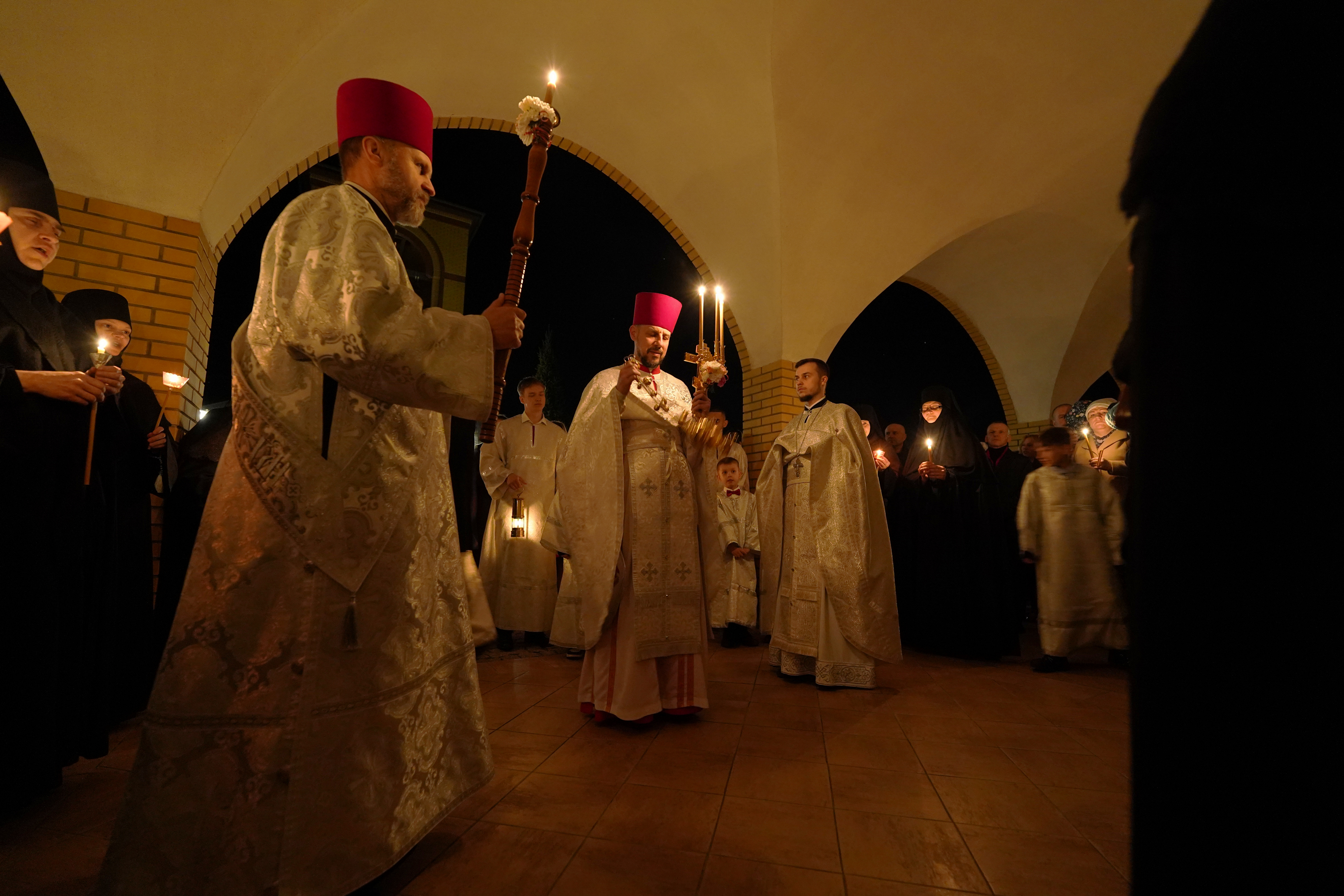 Easter night in Zwierki Convent, 2026 