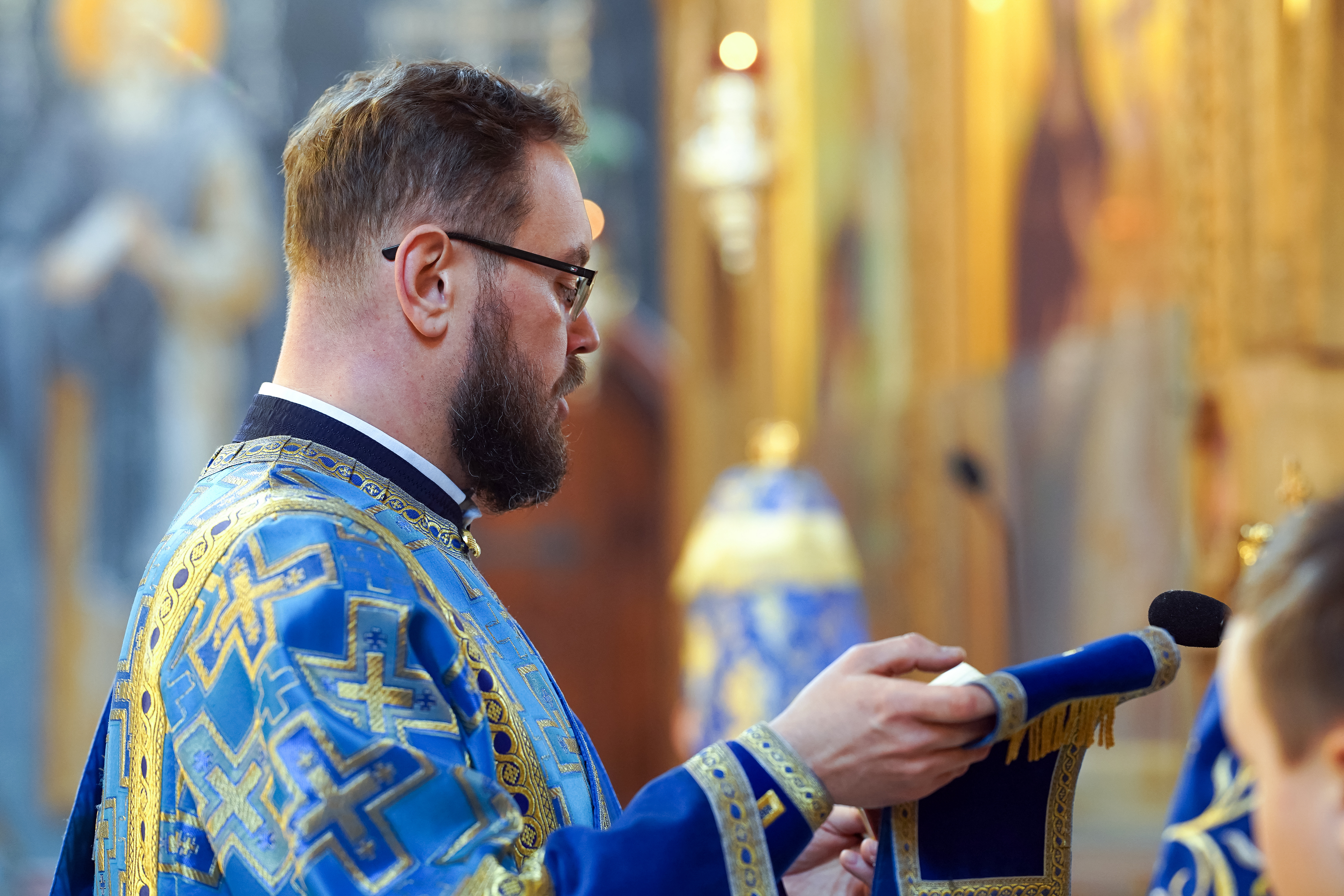 The Annunciation feast in Supraśl Monastery