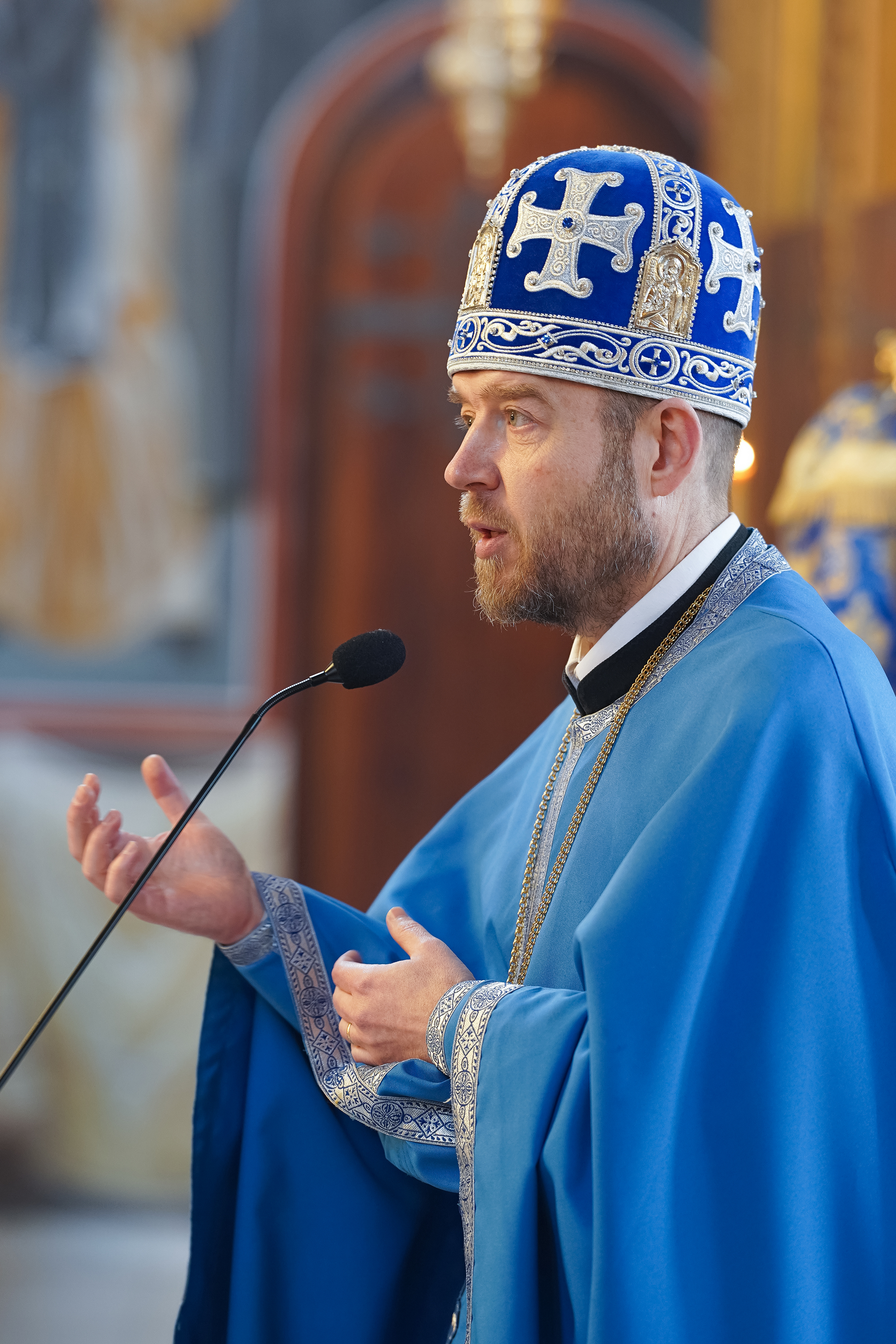 The Annunciation feast in Supraśl Monastery