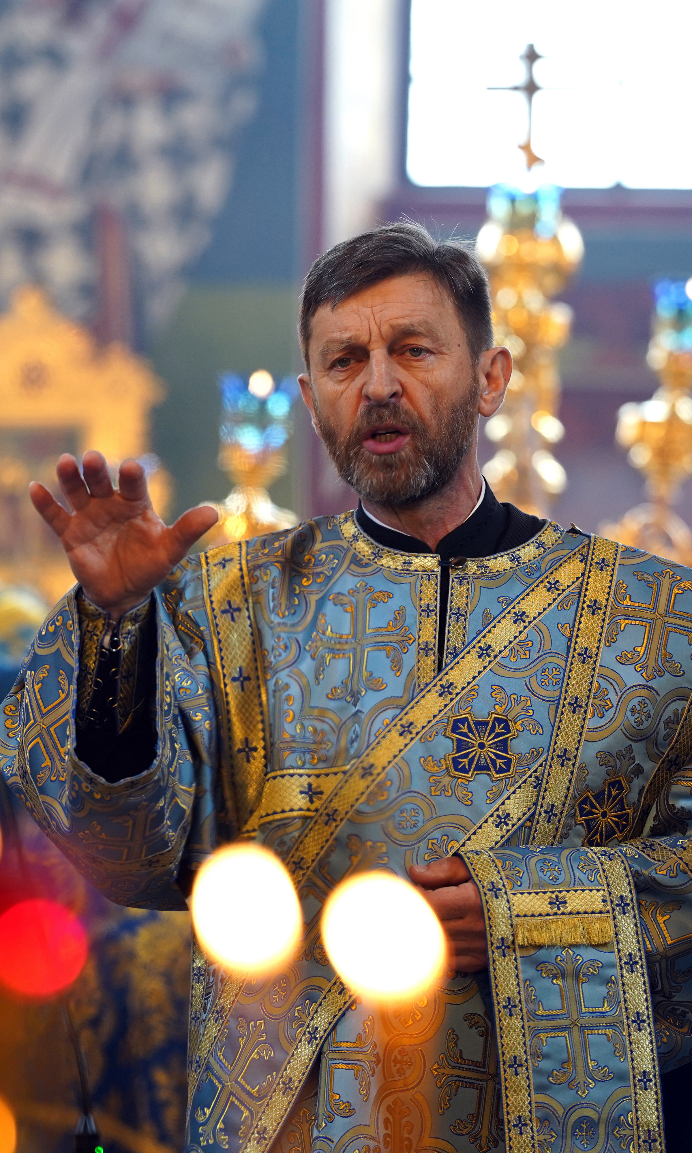 The Annunciation feast in Supraśl Monastery