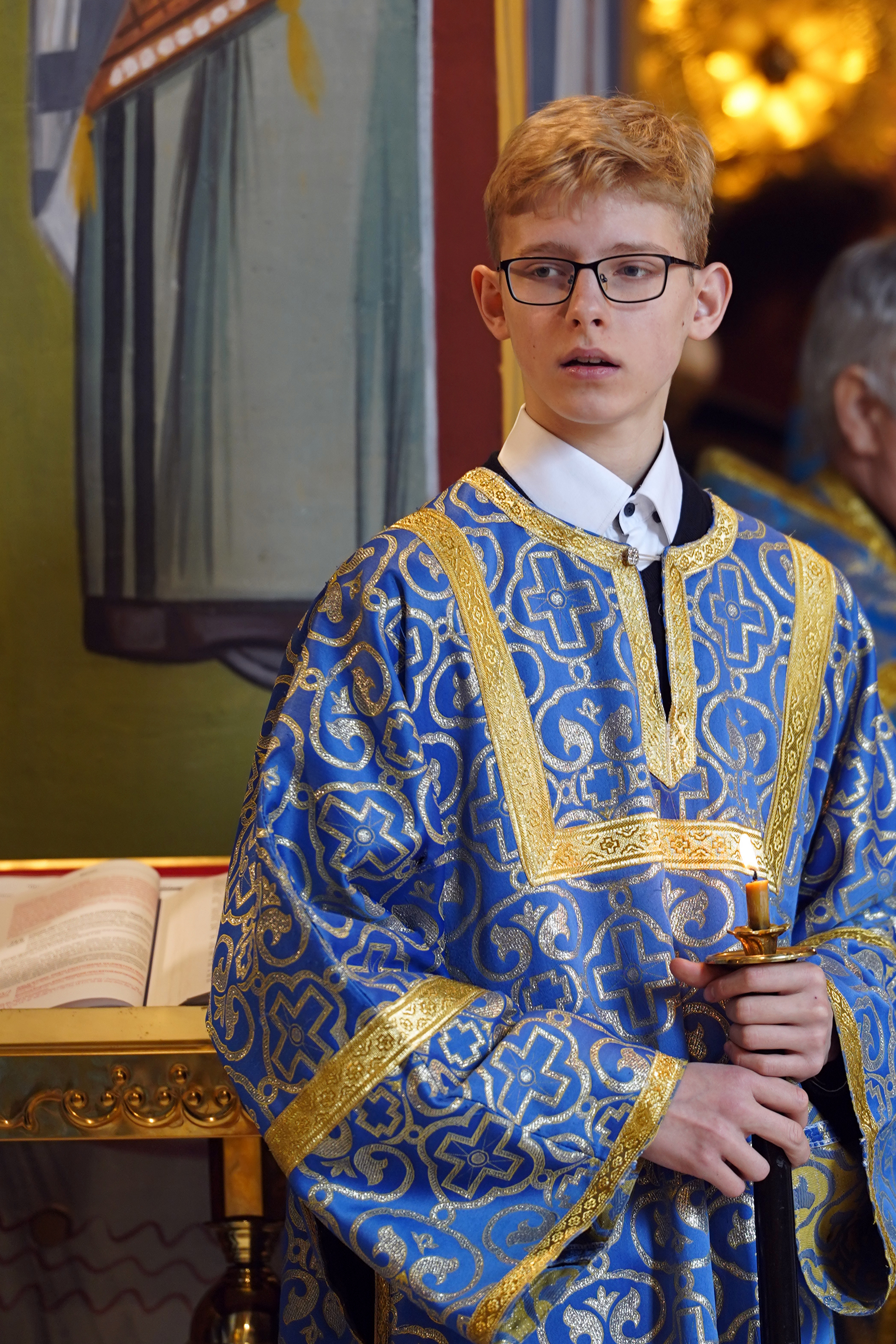 The Annunciation feast in Supraśl Monastery