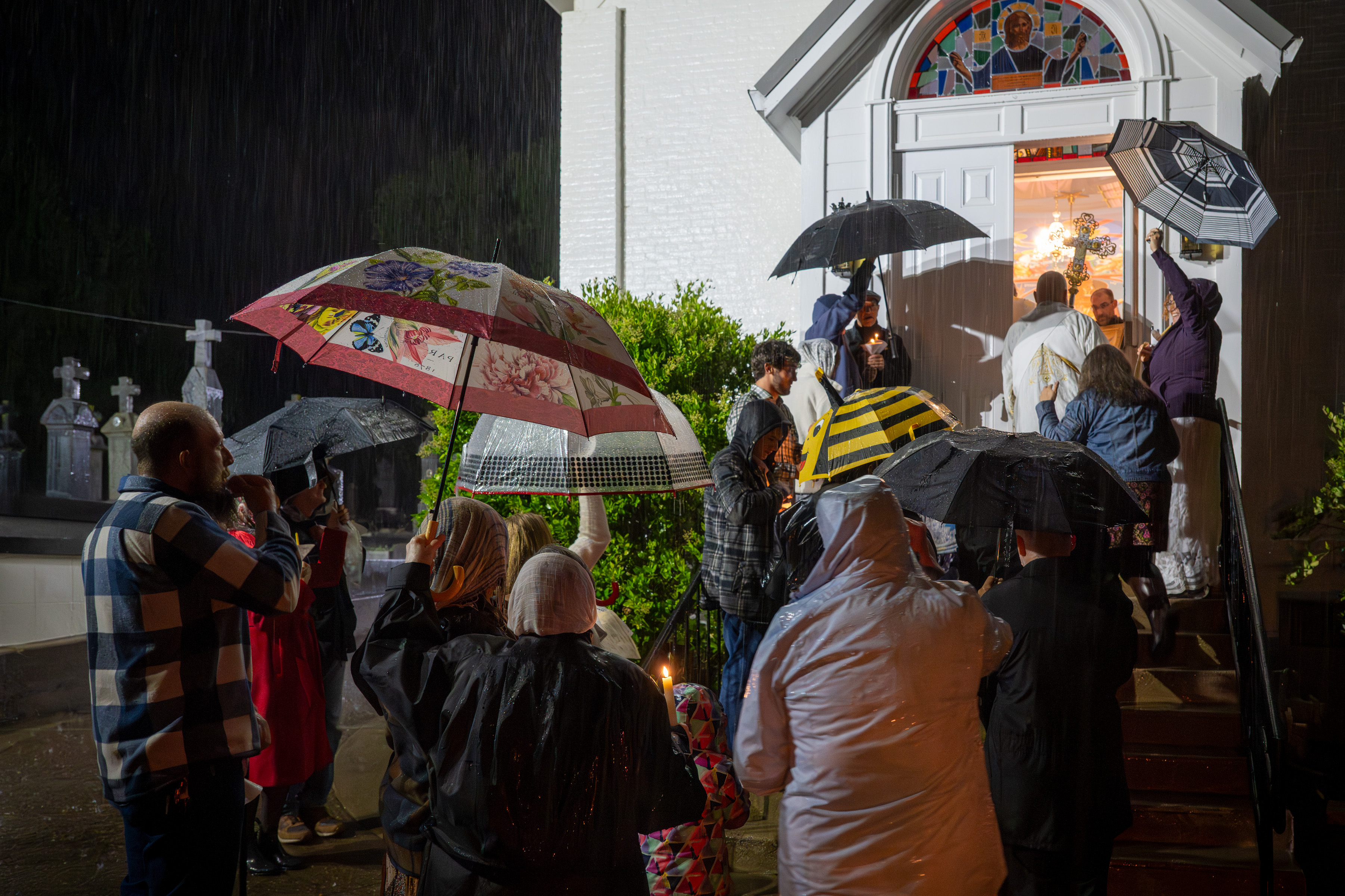 Paschal Matins, Holy Saturday, California, USA