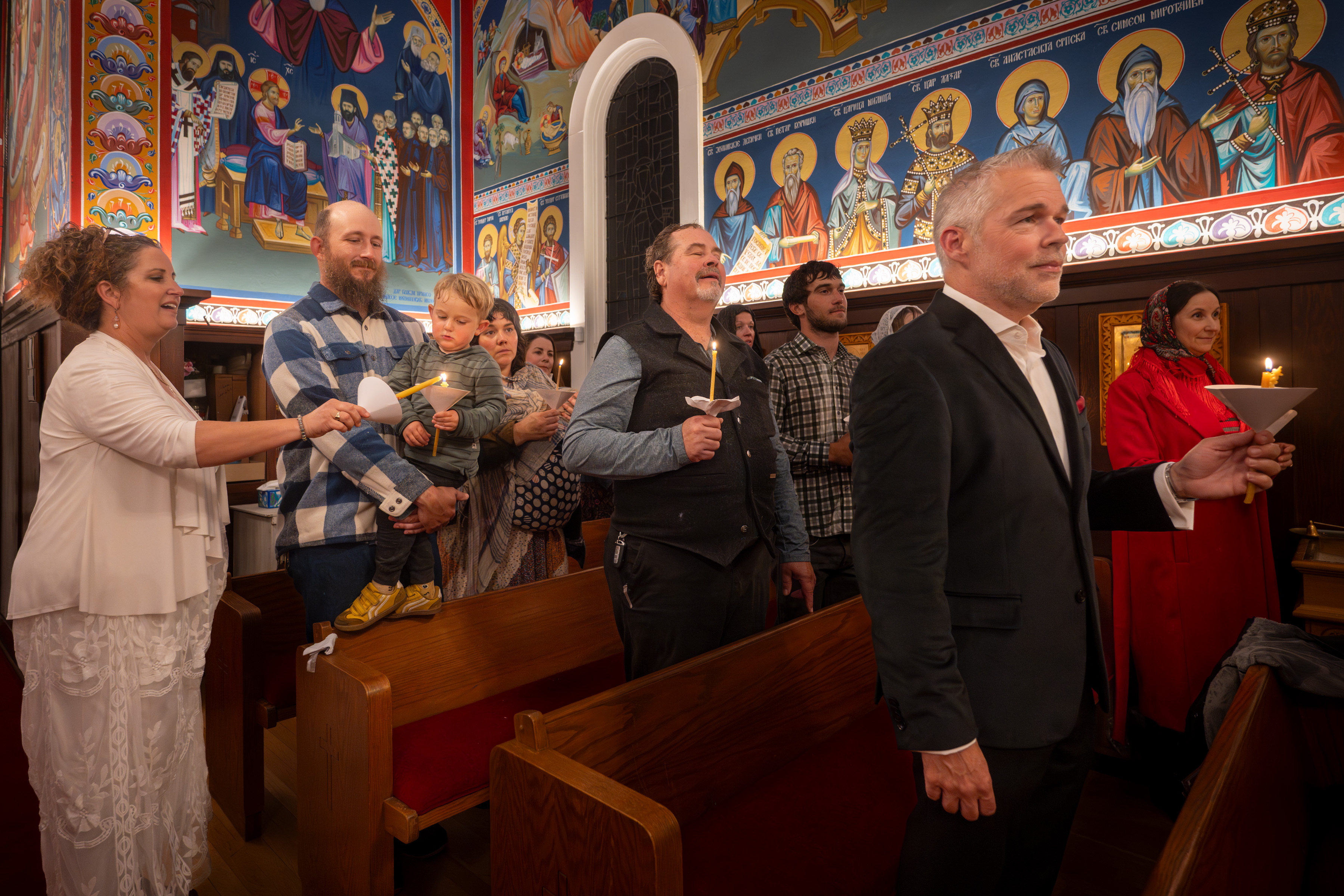 Paschal Matins, Holy Saturday, California, USA