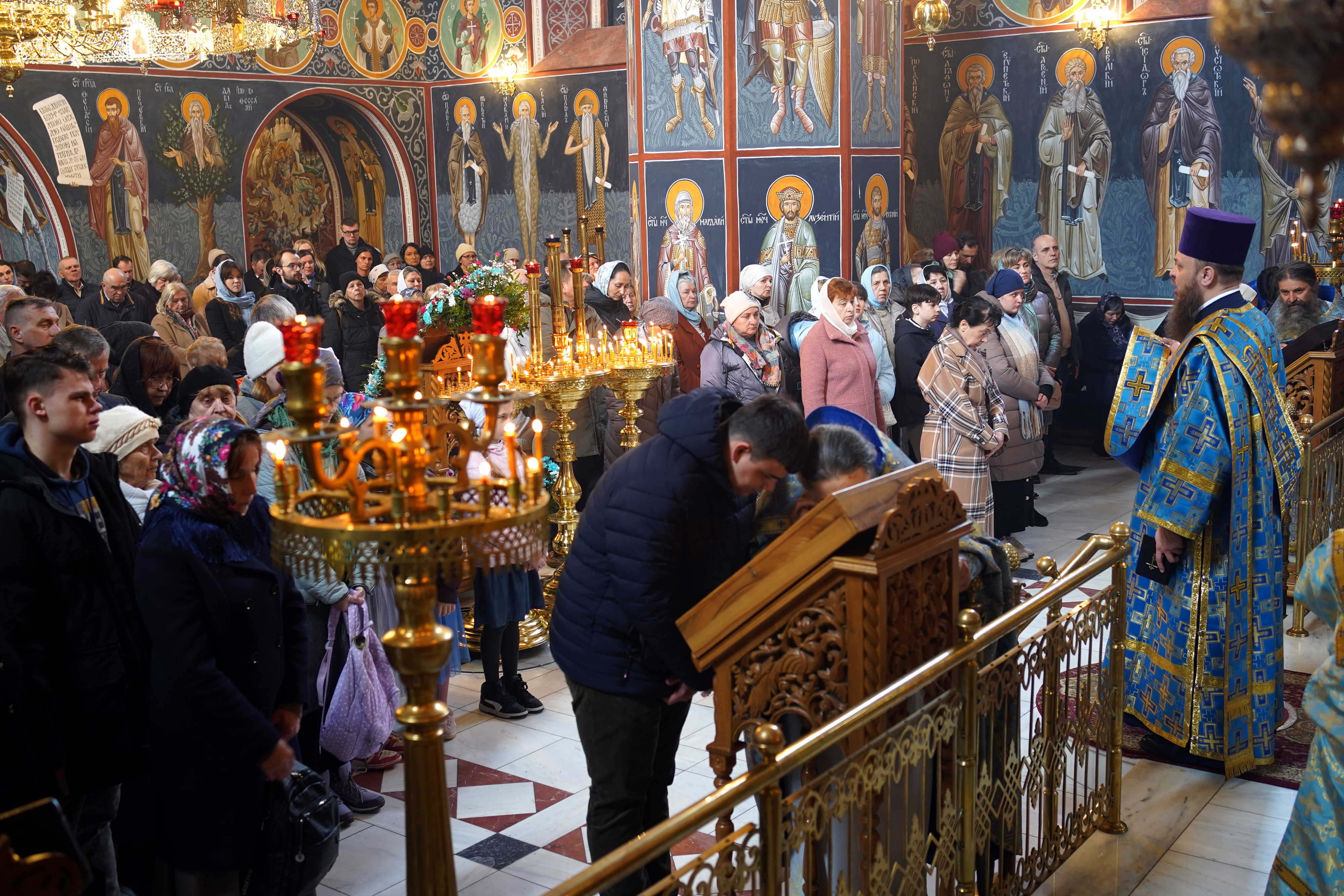 The Annunciation feast in Supraśl Monastery