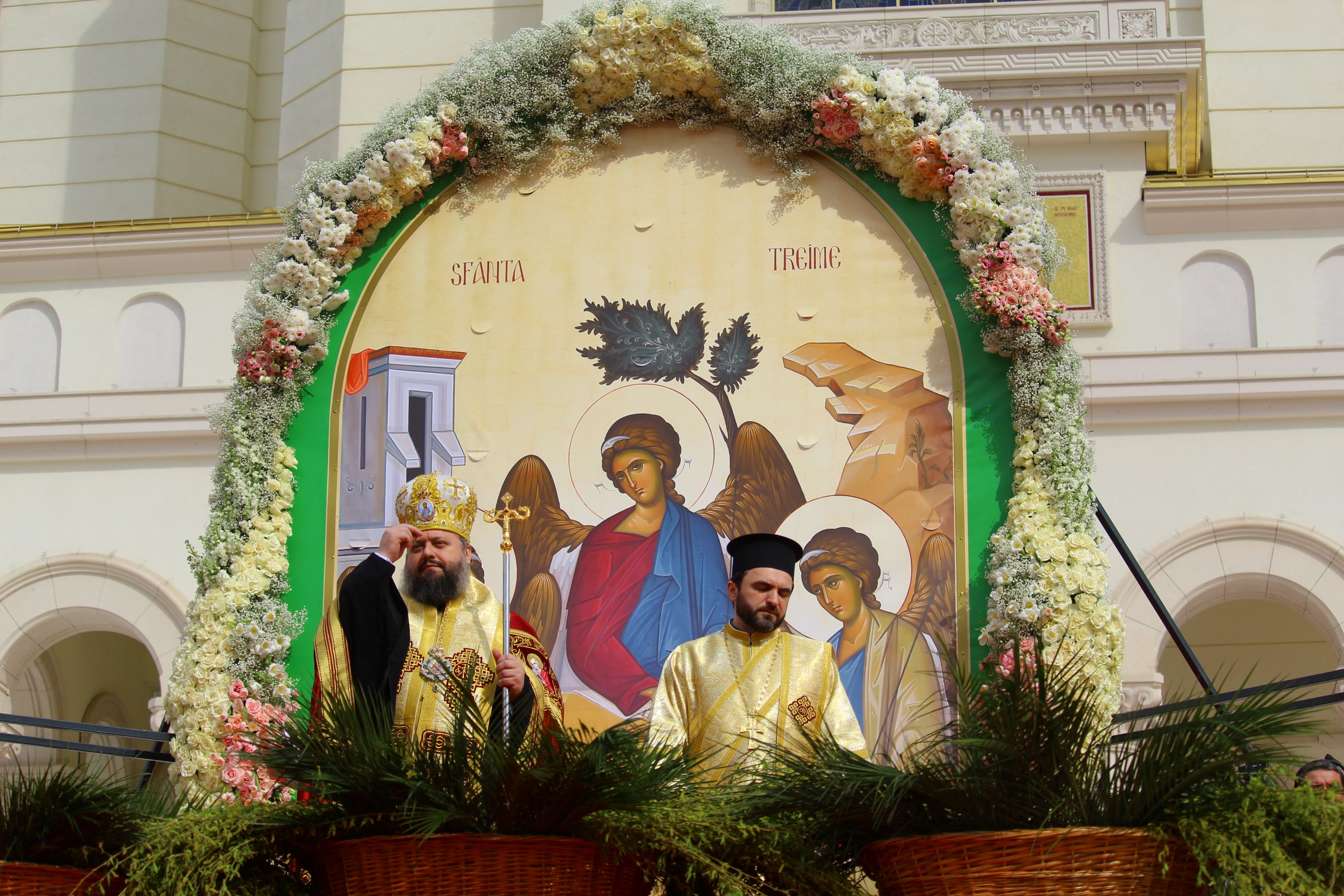 Palm pilgrimage in Romania