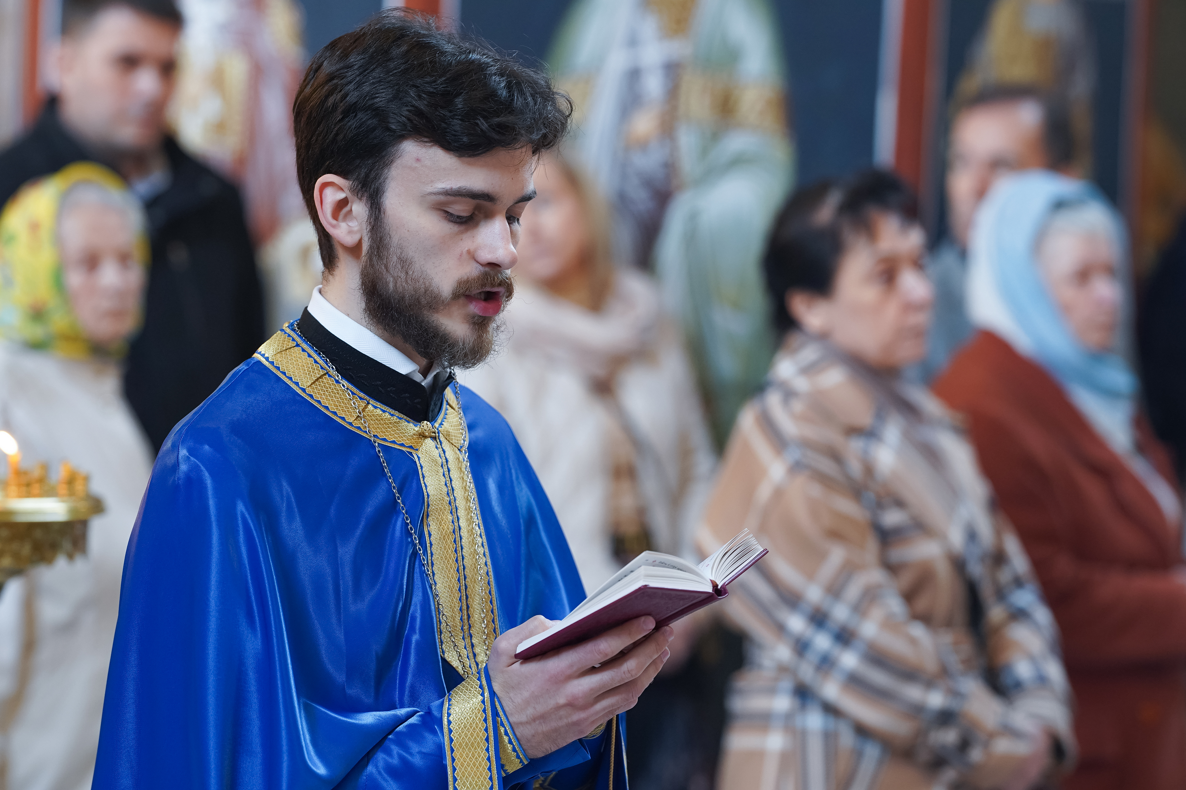 The Annunciation feast in Supraśl Monastery