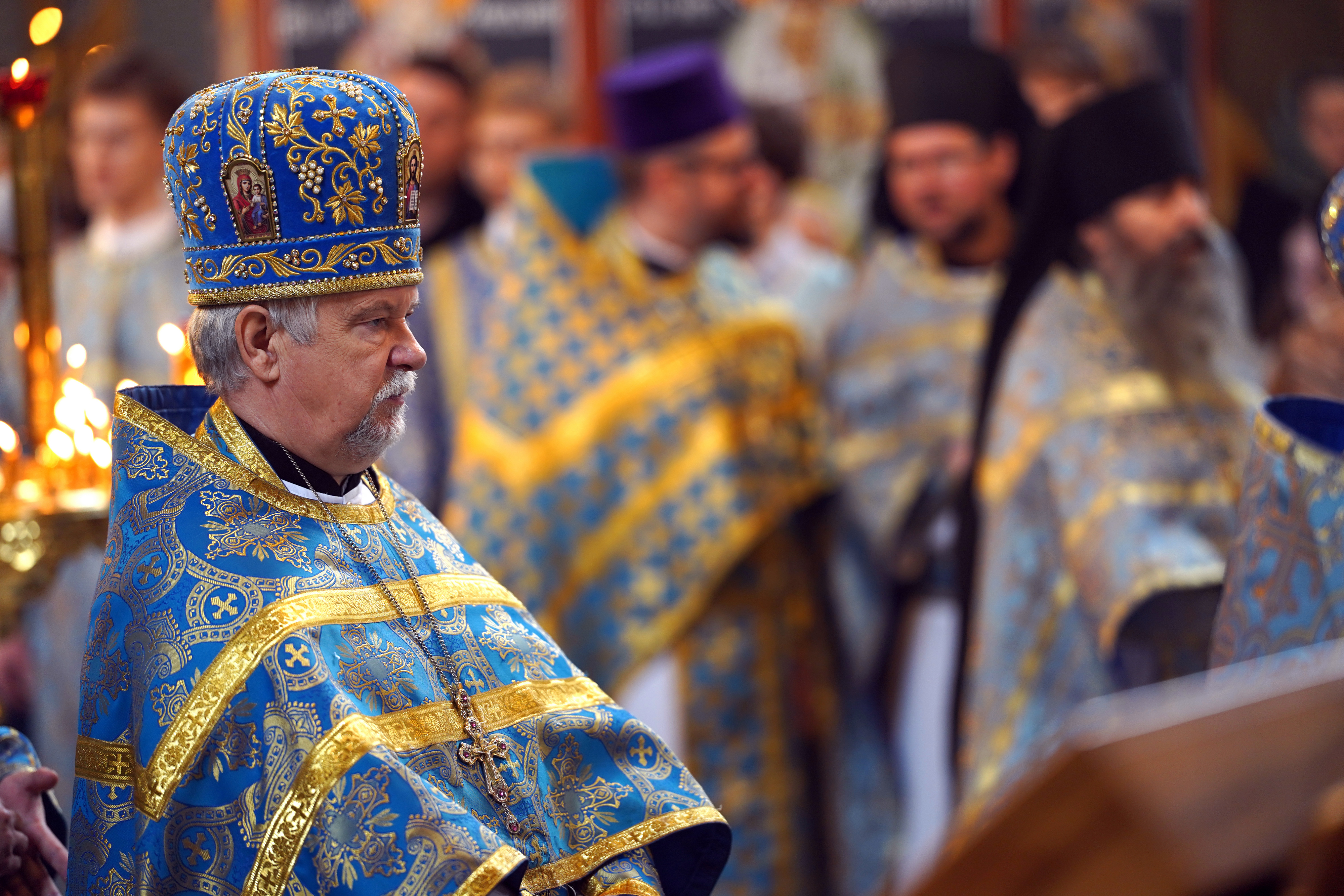 The Annunciation feast in Supraśl Monastery
