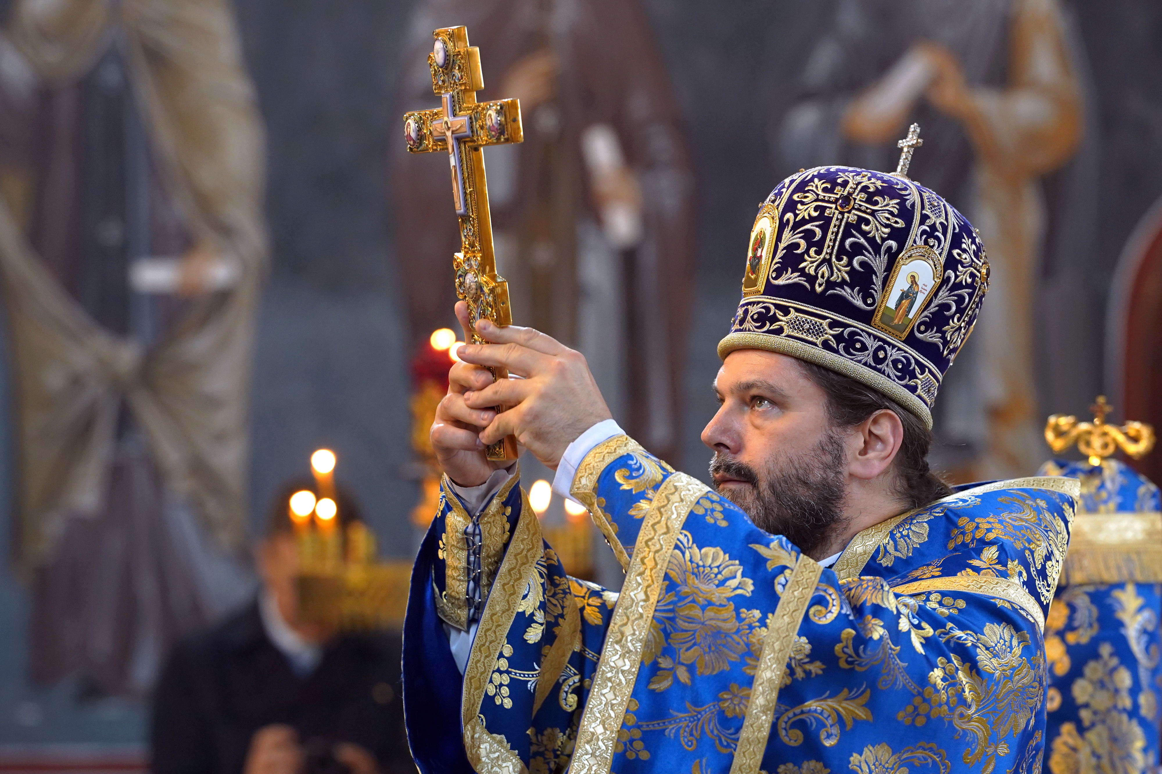 The Annunciation feast in Supraśl Monastery