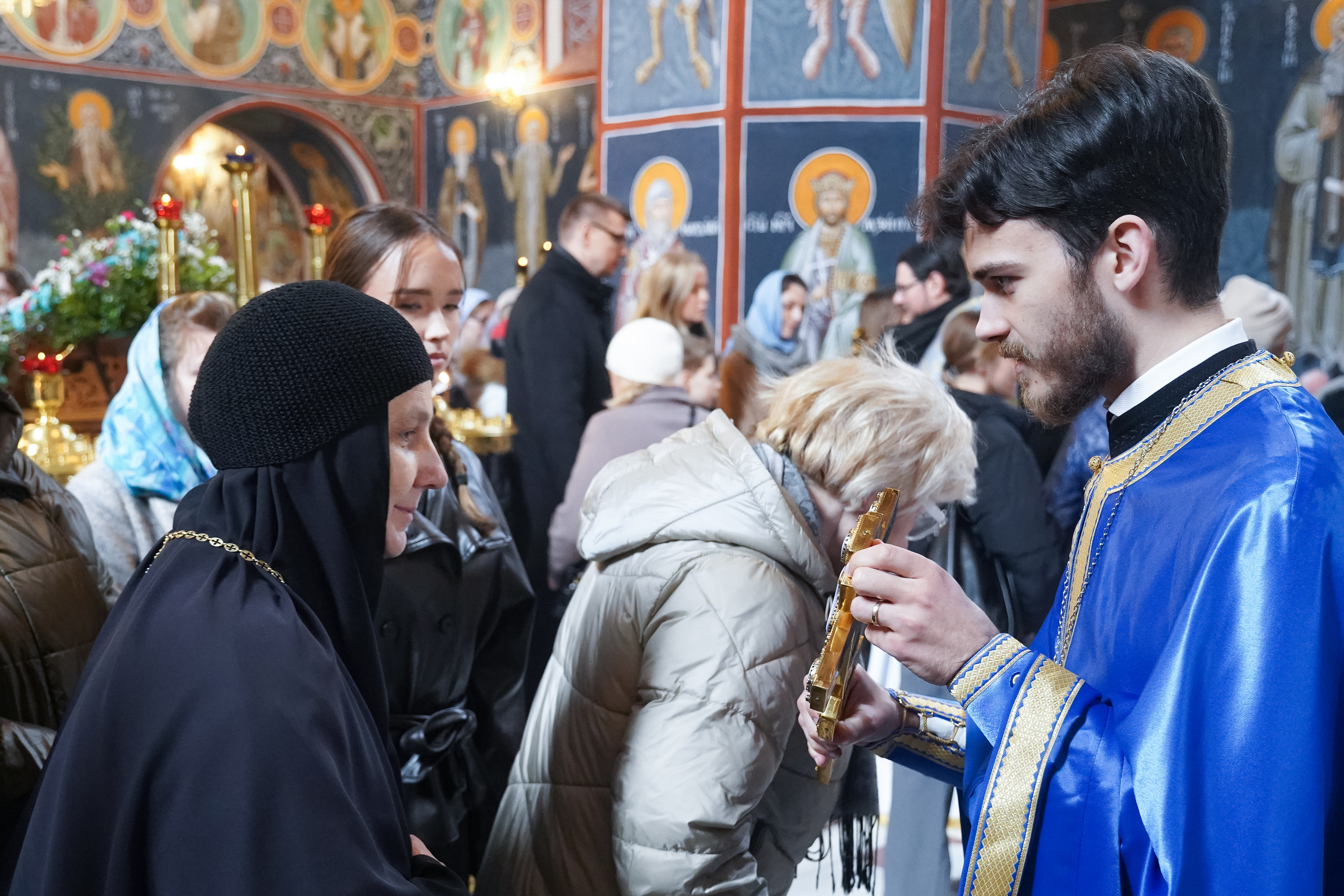 The Annunciation feast in Supraśl Monastery