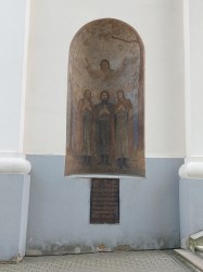 E.I. 
 fresk świętych męczenników wileńskich