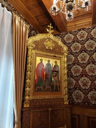 E.I. 
 Ikona trzech świętych męczenników wileńskich