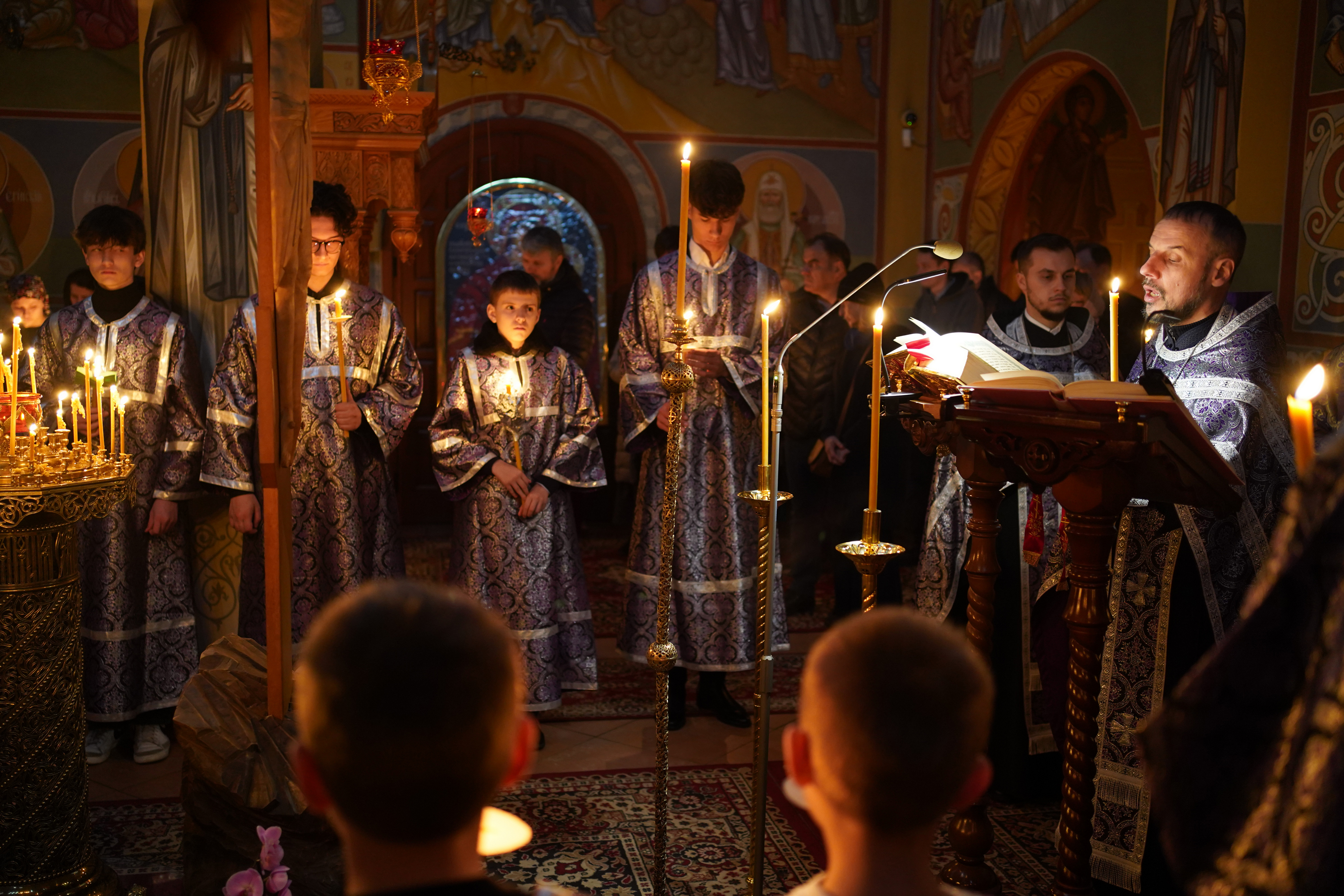 Reading of Twelve Gospels in Zwierki Convent