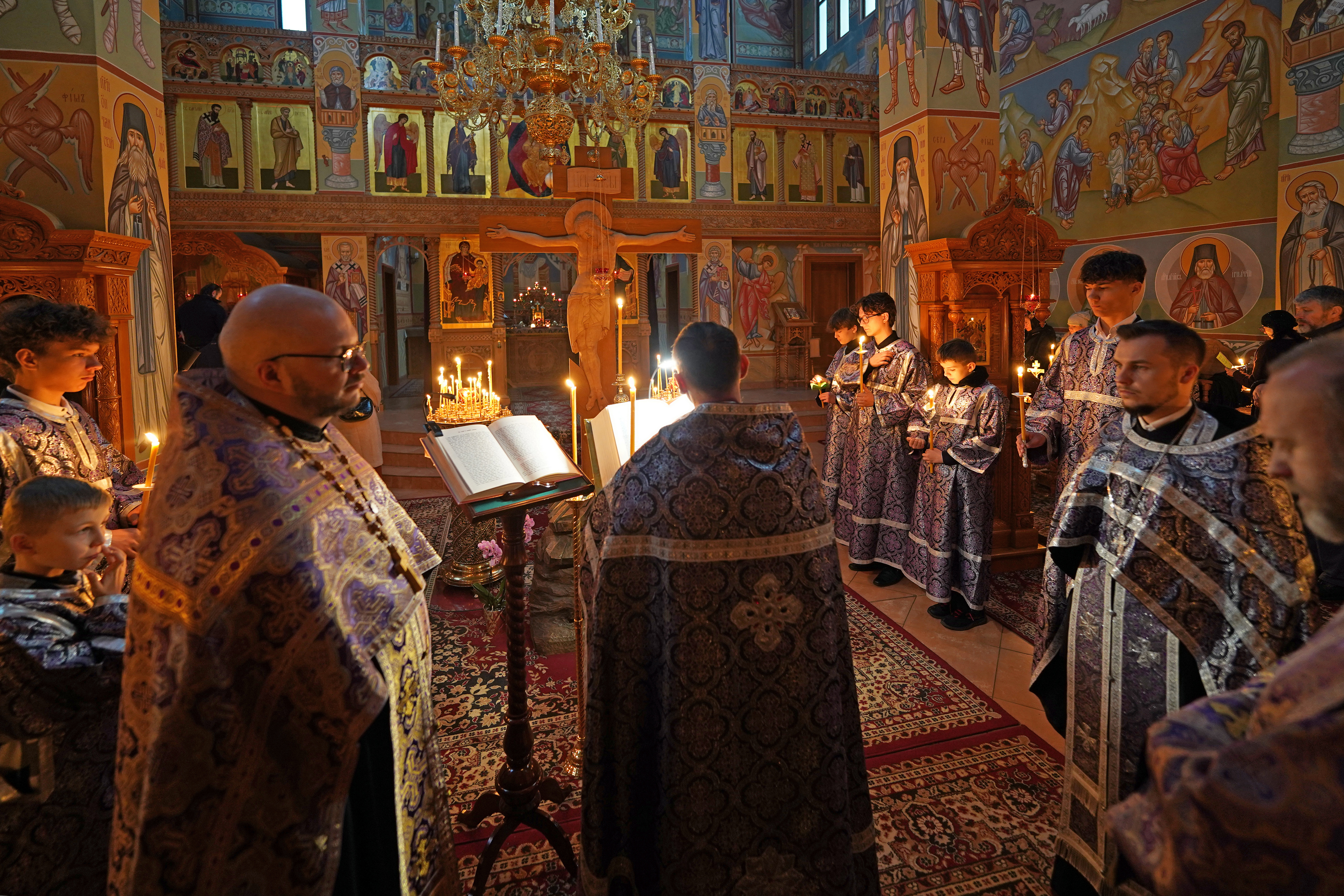 Reading of Twelve Gospels in Zwierki Convent