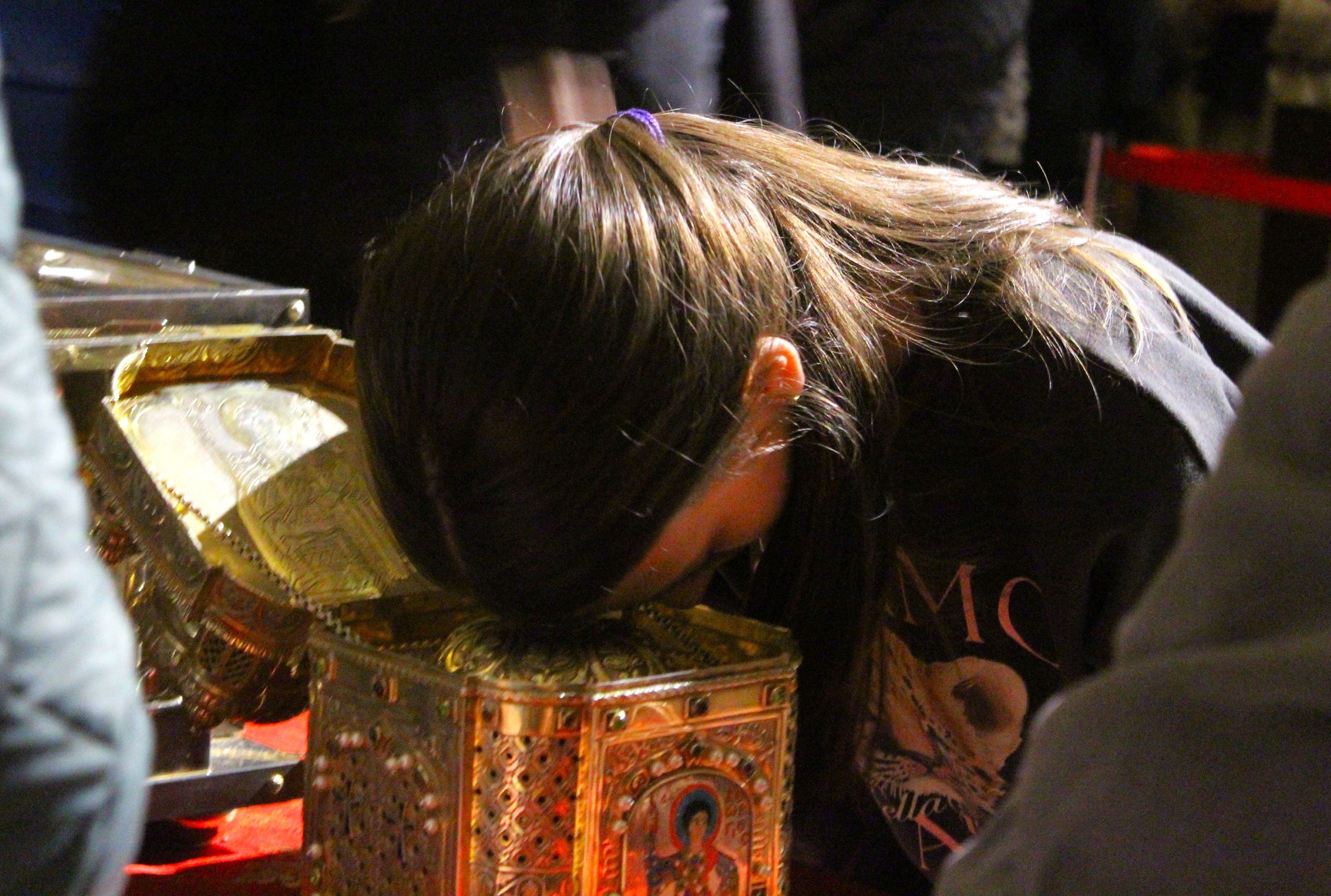 Relics of St. George at Pantocrator Monastery