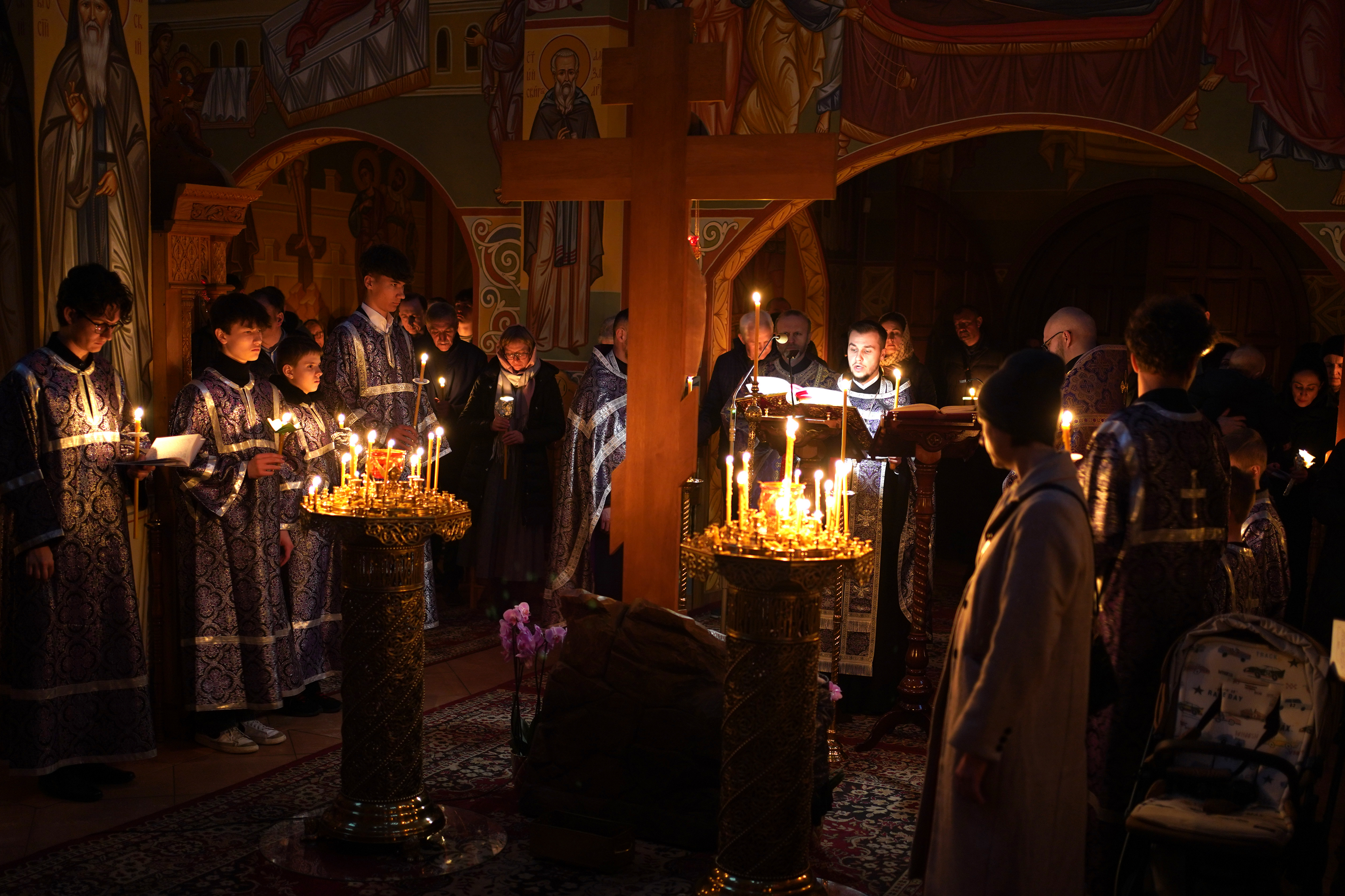 Reading of Twelve Gospels in Zwierki Convent