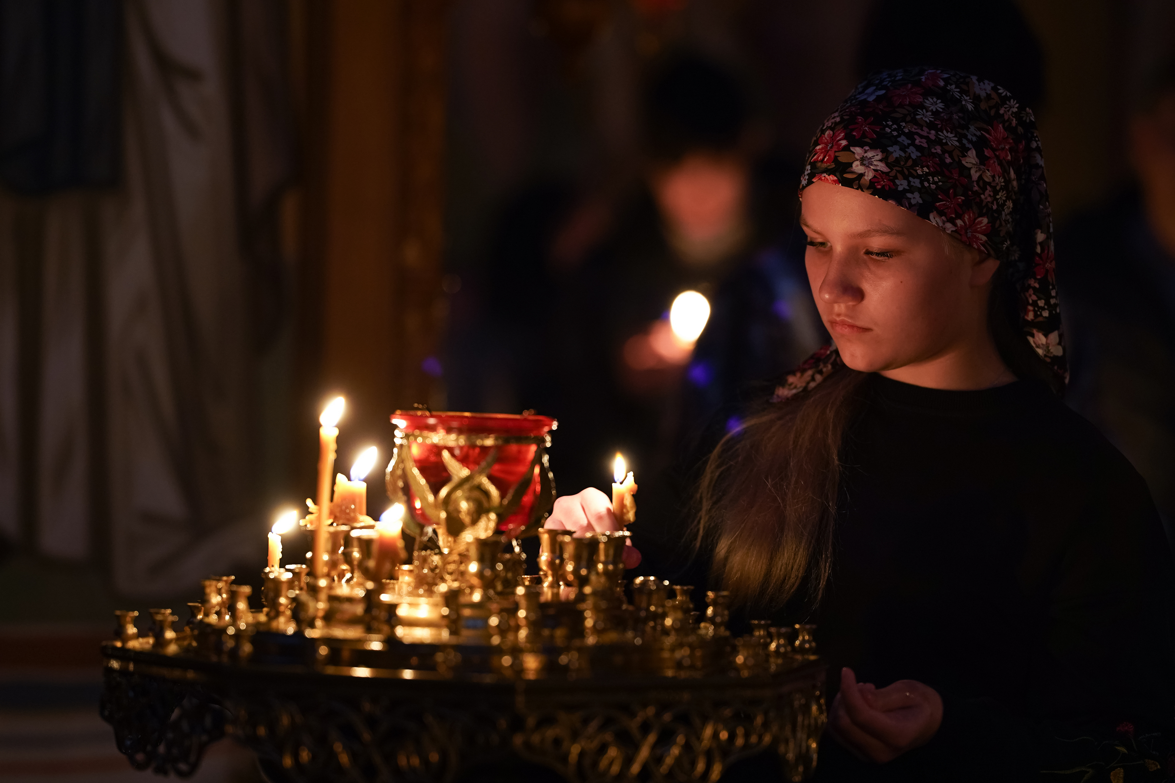 Reading of Twelve Gospels in Zwierki Convent 