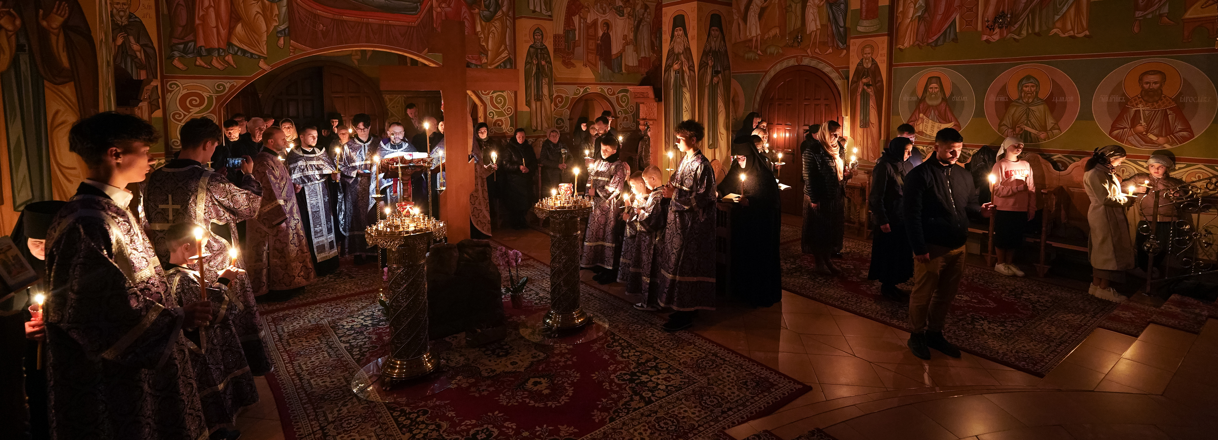 Reading of Twelve Gospels in Zwierki Convent 