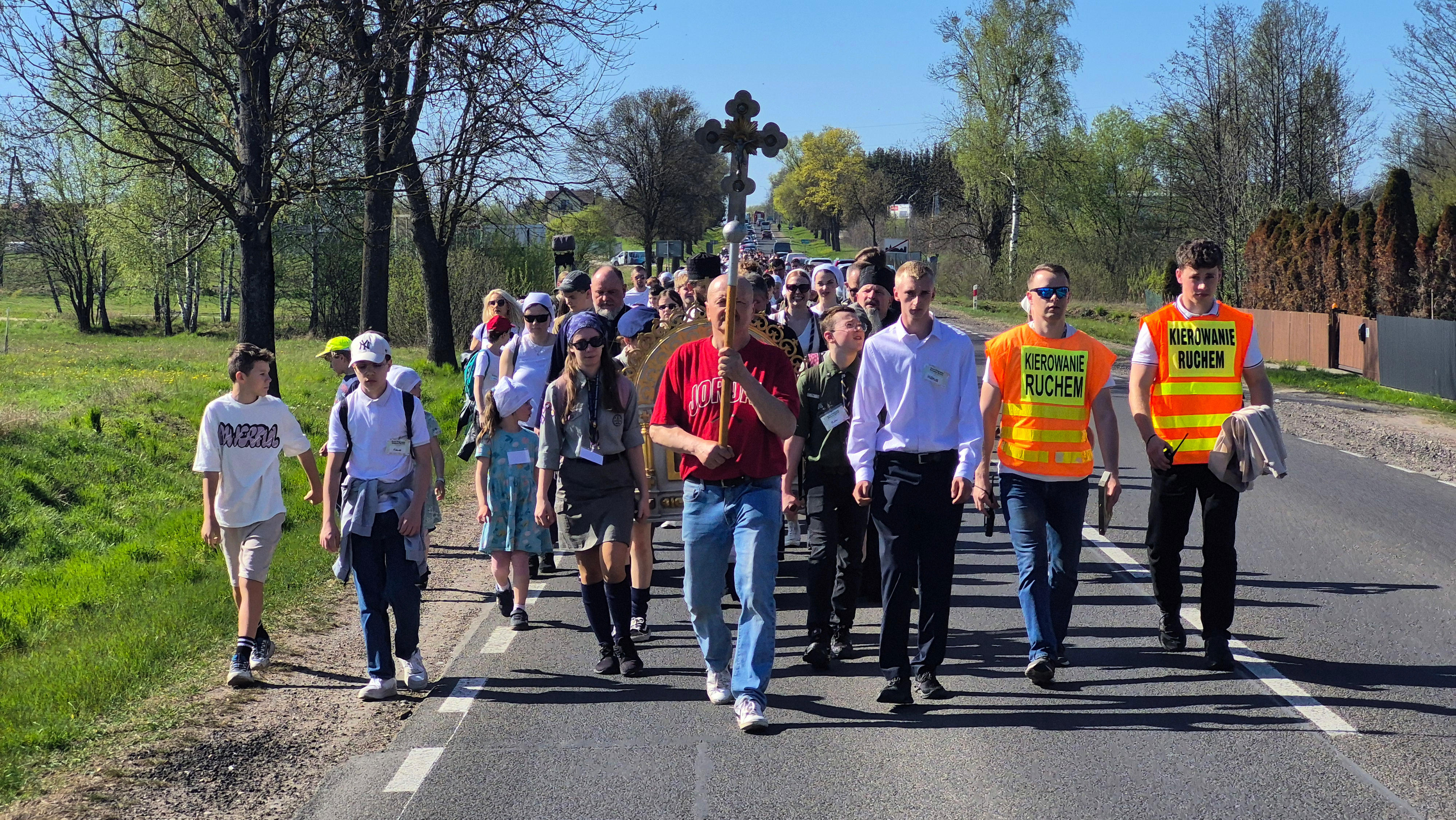 The pilgromage from Białystok to Zwierki Convent on the occassion of St. Gabriel of Zabłudów feast