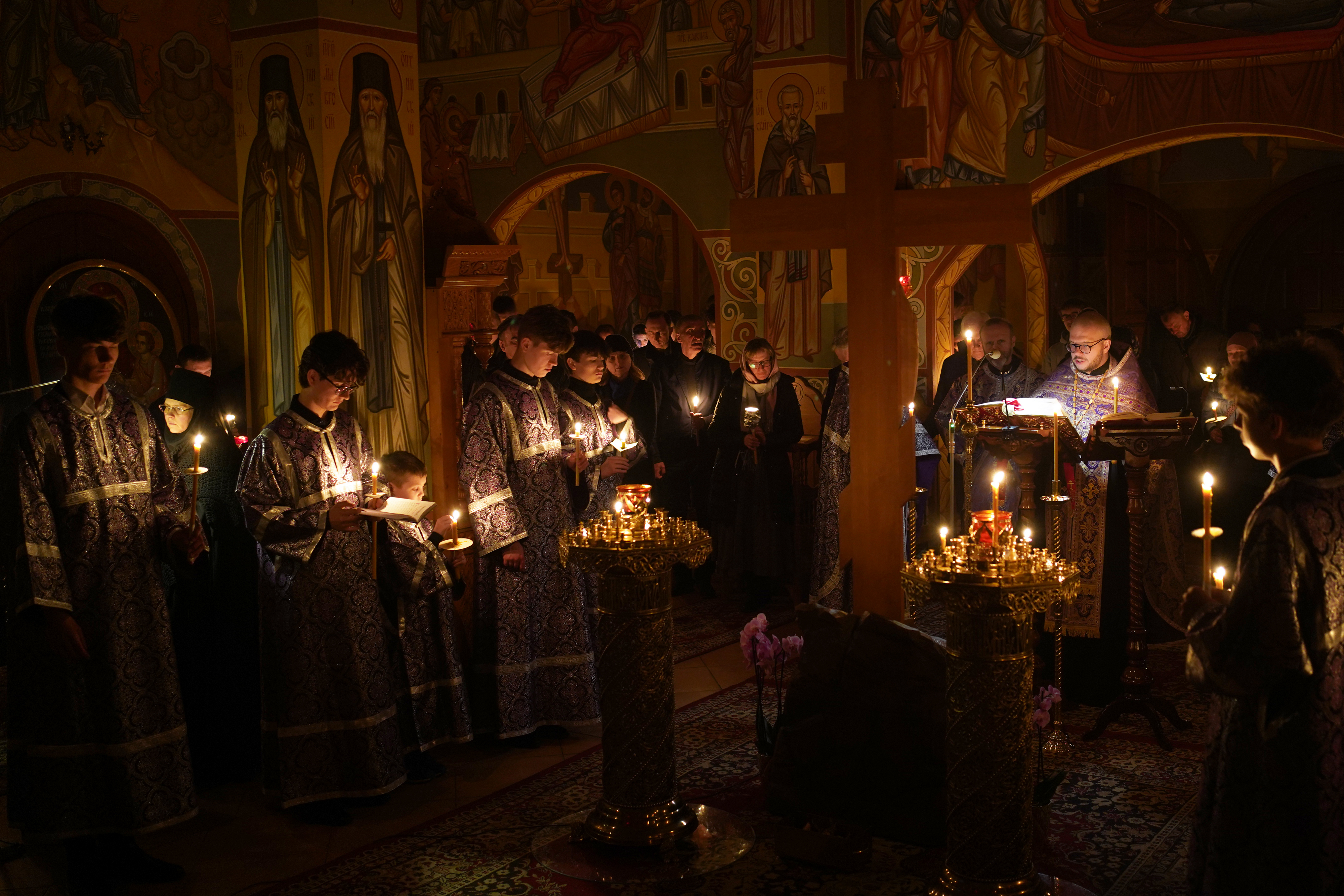 Reading of Twelve Gospels in Zwierki Convent