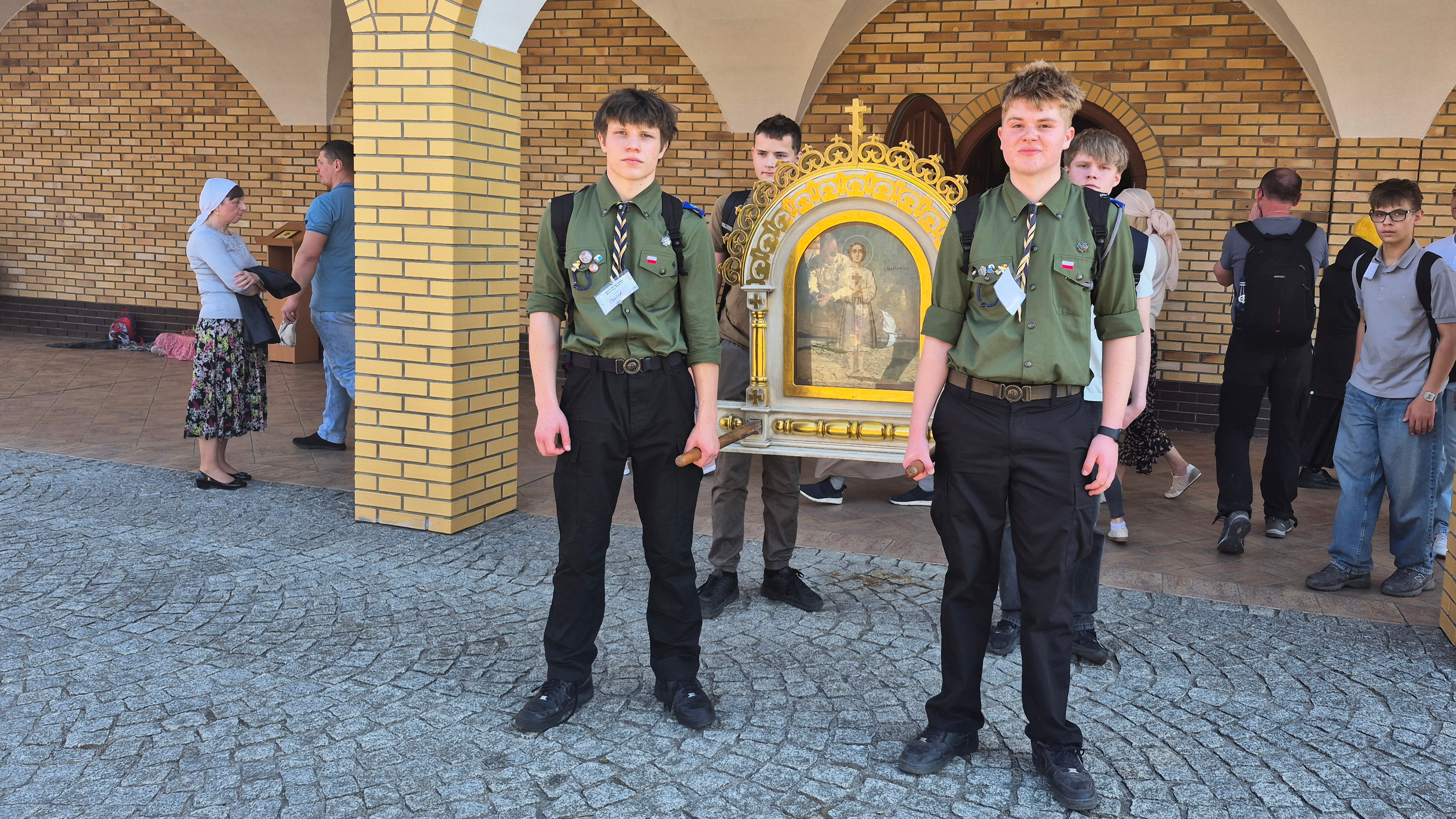 The pilgromage from Białystok to Zwierki Convent on the occassion of St. Gabriel of Zabłudów feast 